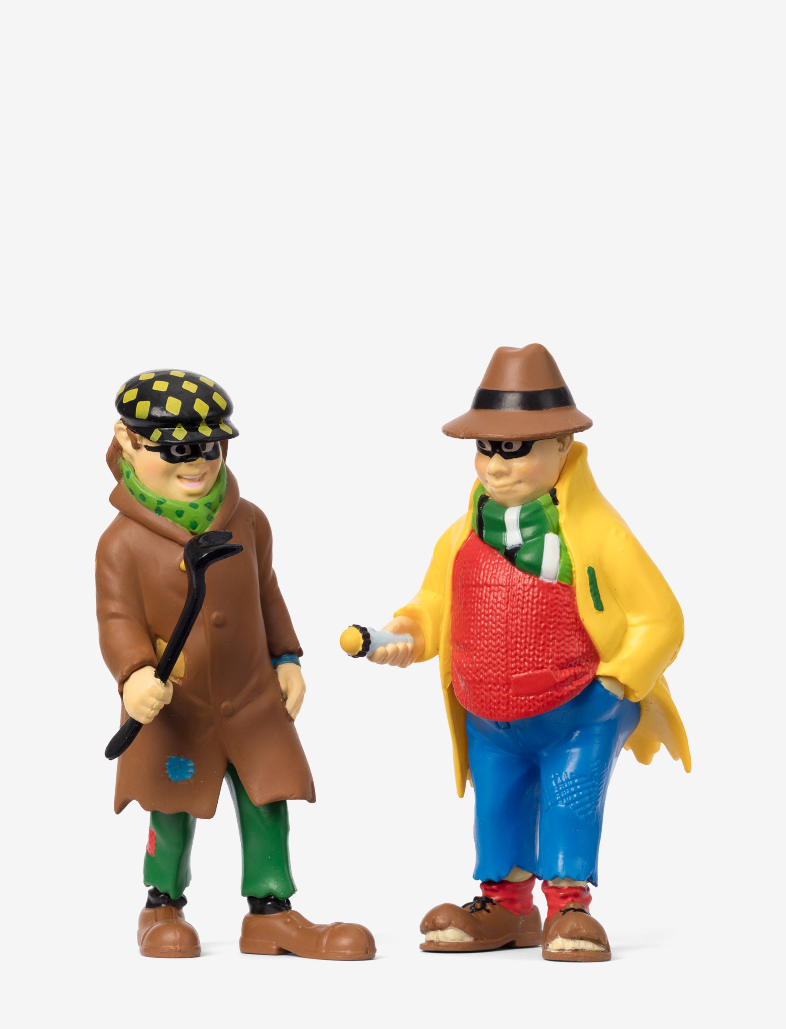 Pippi Langstrømpe Dunder-Karlsson & Blom Figurer, Børn, Movies & Fairy Tale Characters, Multi/mønstret, Str: 100 mm