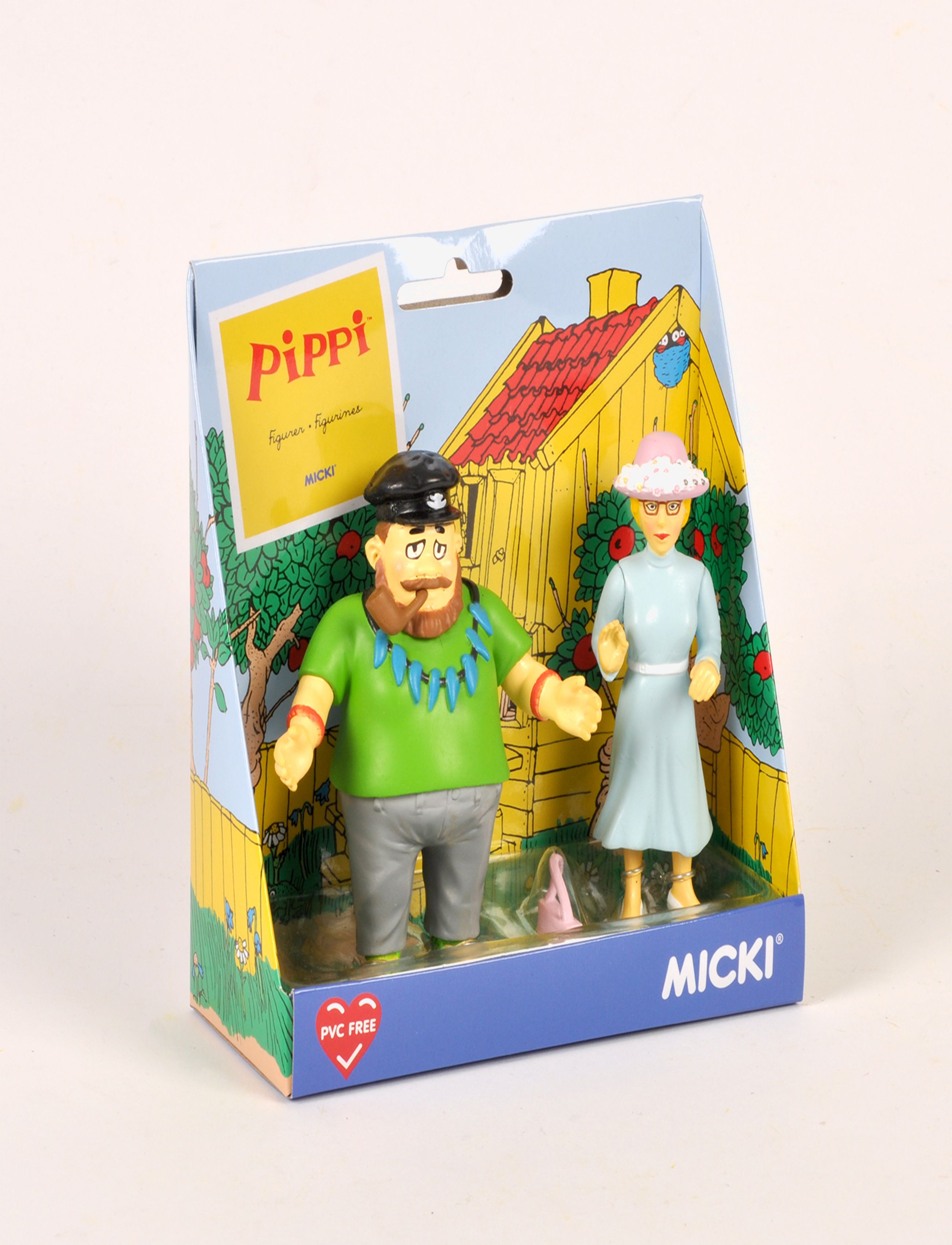 Pippi Longstocking - EFRAIM & PRUSSILUSKAN FIGURER - kvikmynda- og ævintýrapersónur - multi - 2