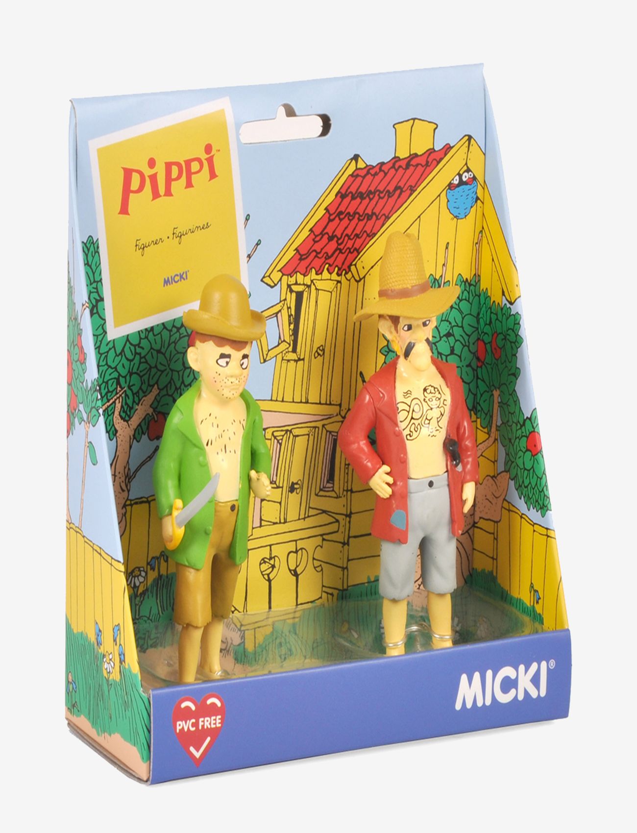 Pippi Långstrump - PIPPI PIRATFIGURER - film & sagofigurer - multi - 1