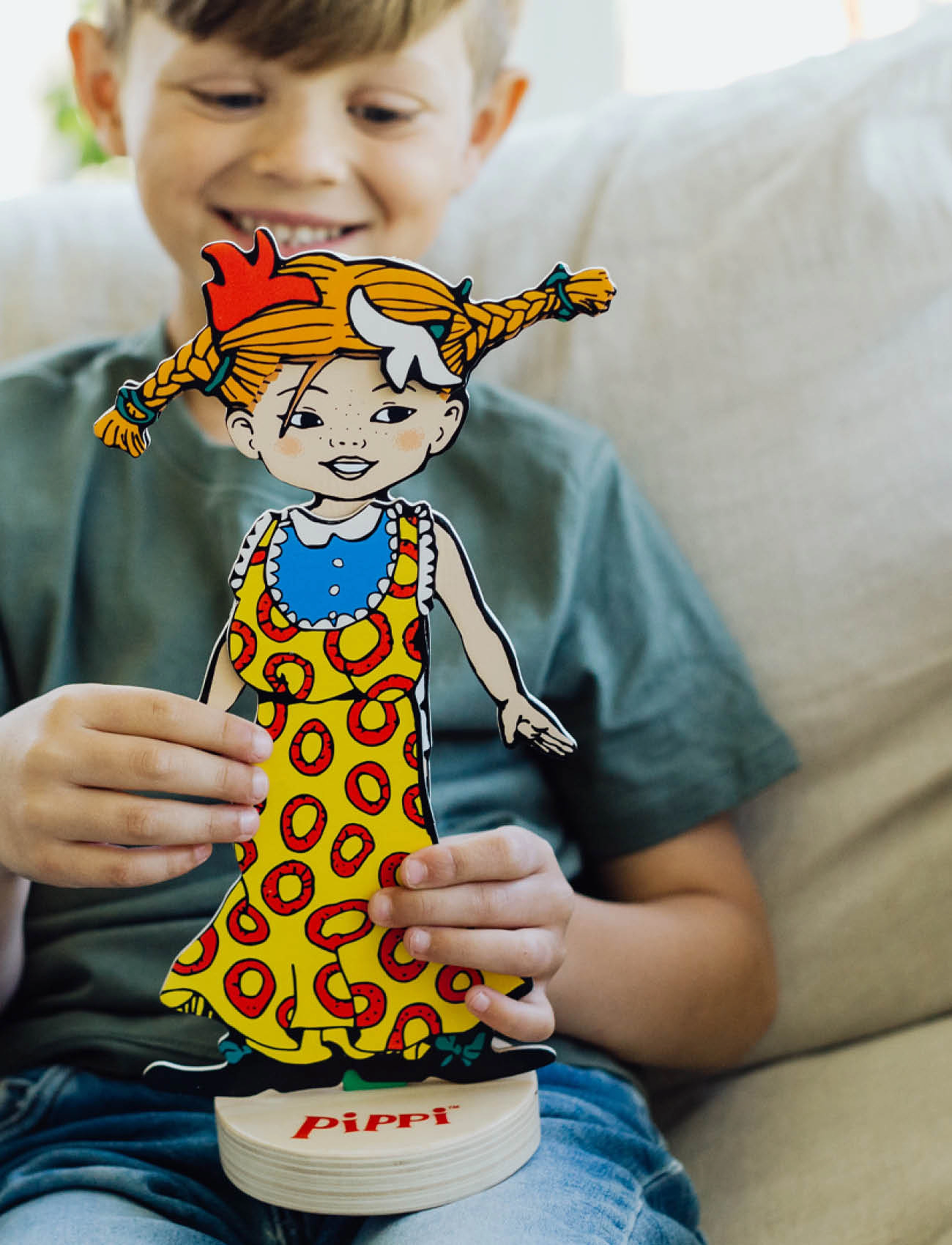 Pippi Longstocking - PIPPI MAGNETDOCKA - leikir - multi - 3