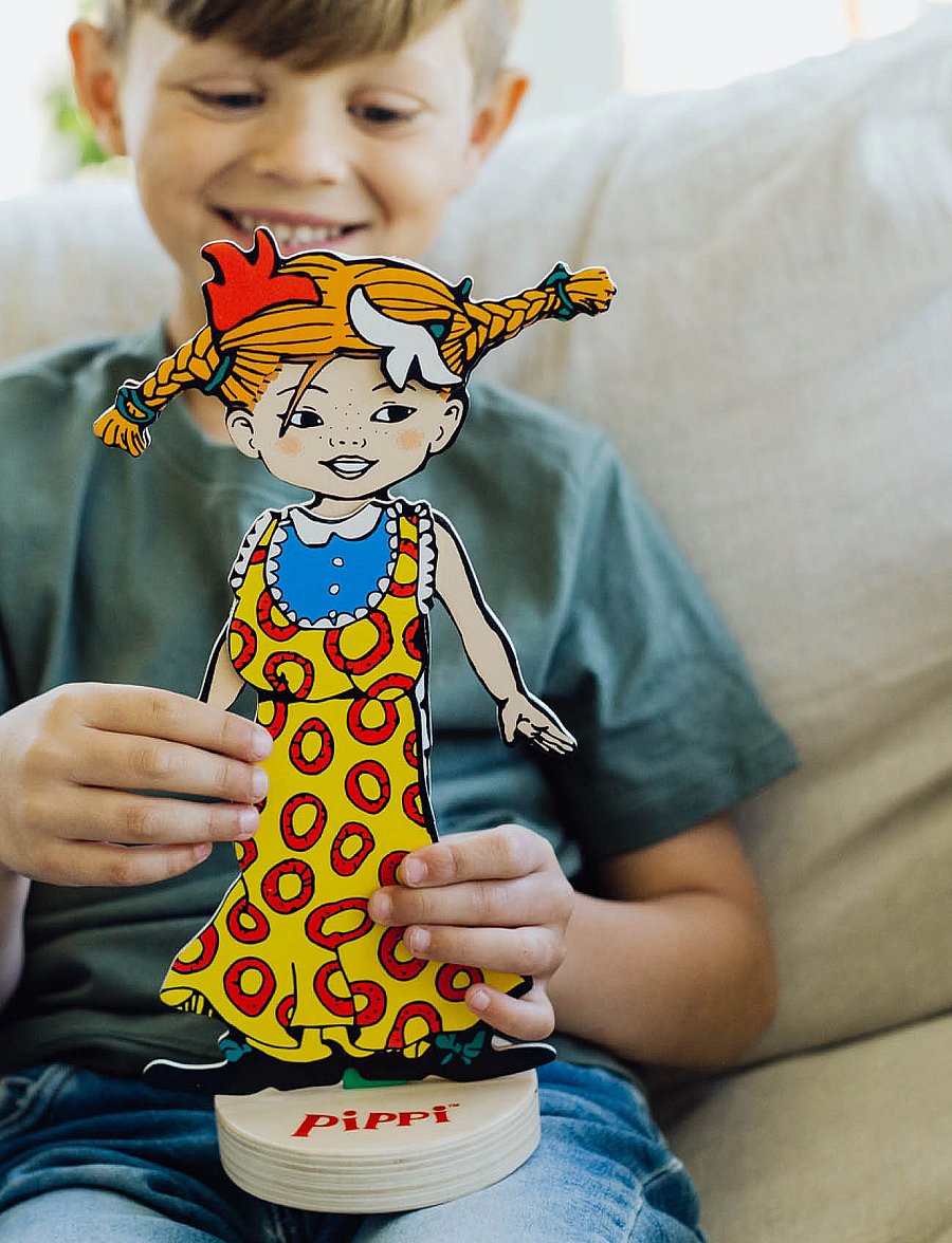 Pippi Longstocking - PIPPI MAGNETDOCKA - leikir - multi - 3