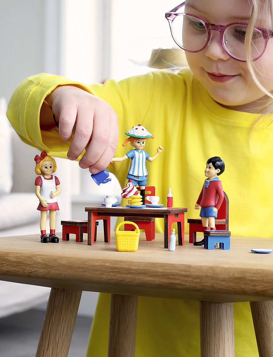 Pippi Långstrump - PIPPI TILLBEHÖRSSET FIKA - lekset - multi - 0