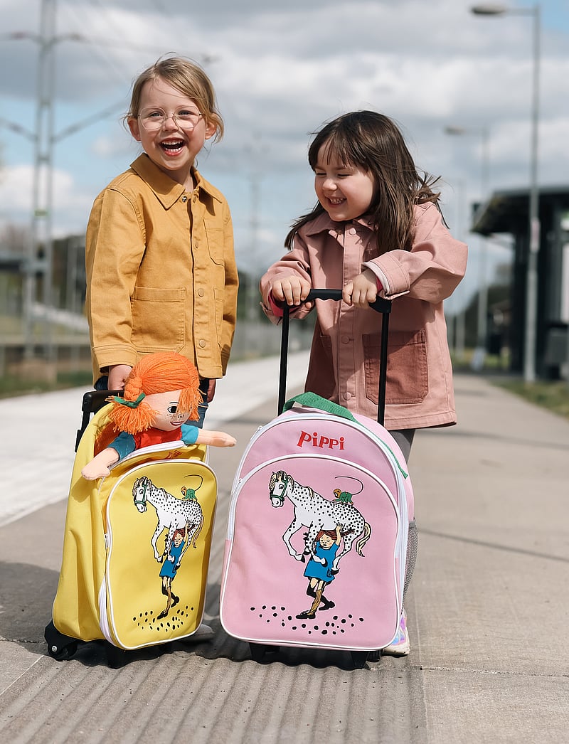 Pippi Langstrømpe - PIPPI RULLVÄSKA, ROSA - travel bags for kids - multi - 0