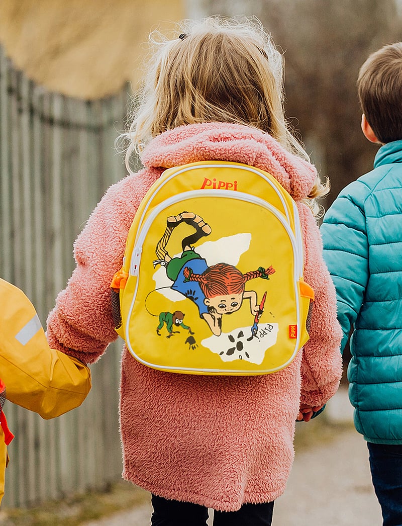 Pippi Långstrump - PIPPI RYGGSÄCK, GUL - ryggsäckar - multi - 0