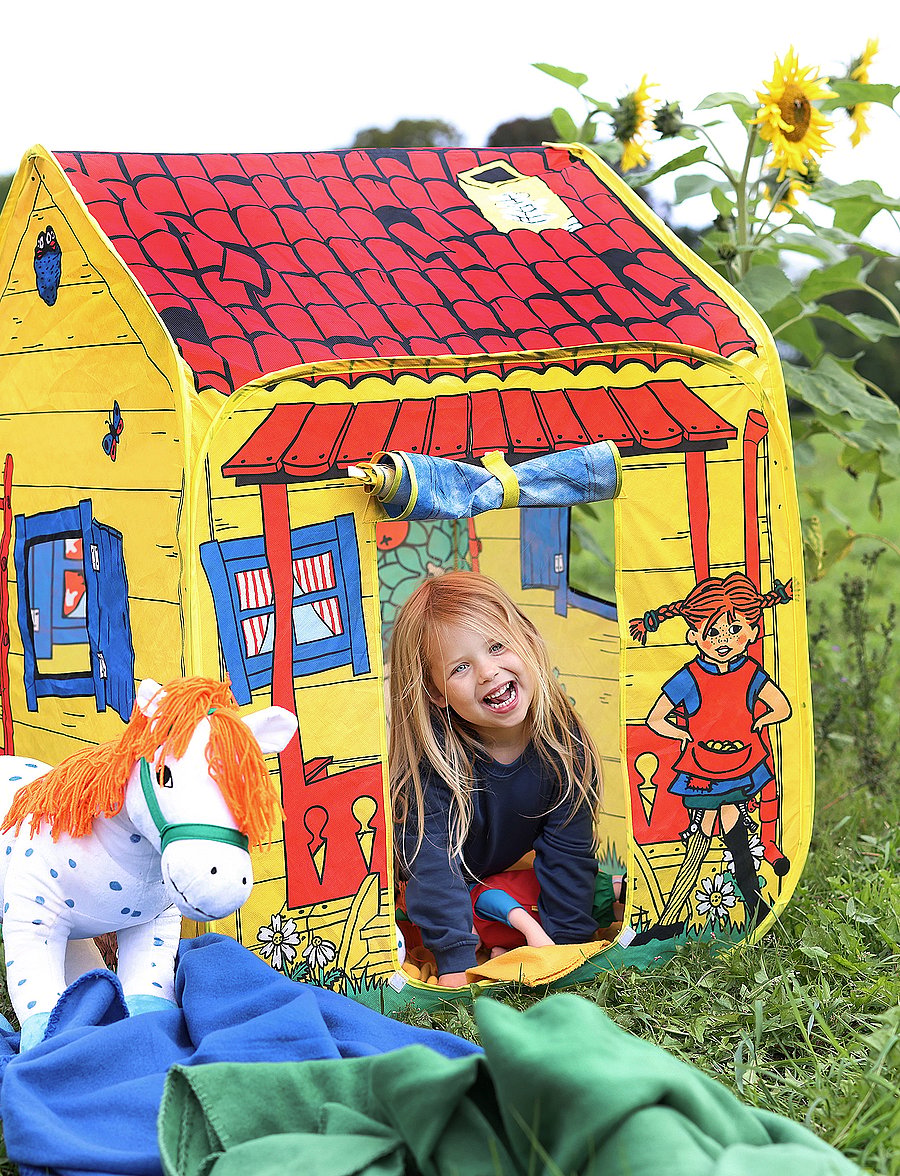 Pippi Langstrømpe - PIPPI LEKTÄLT POP-UP - legetelte & -tunneler - multi - 0