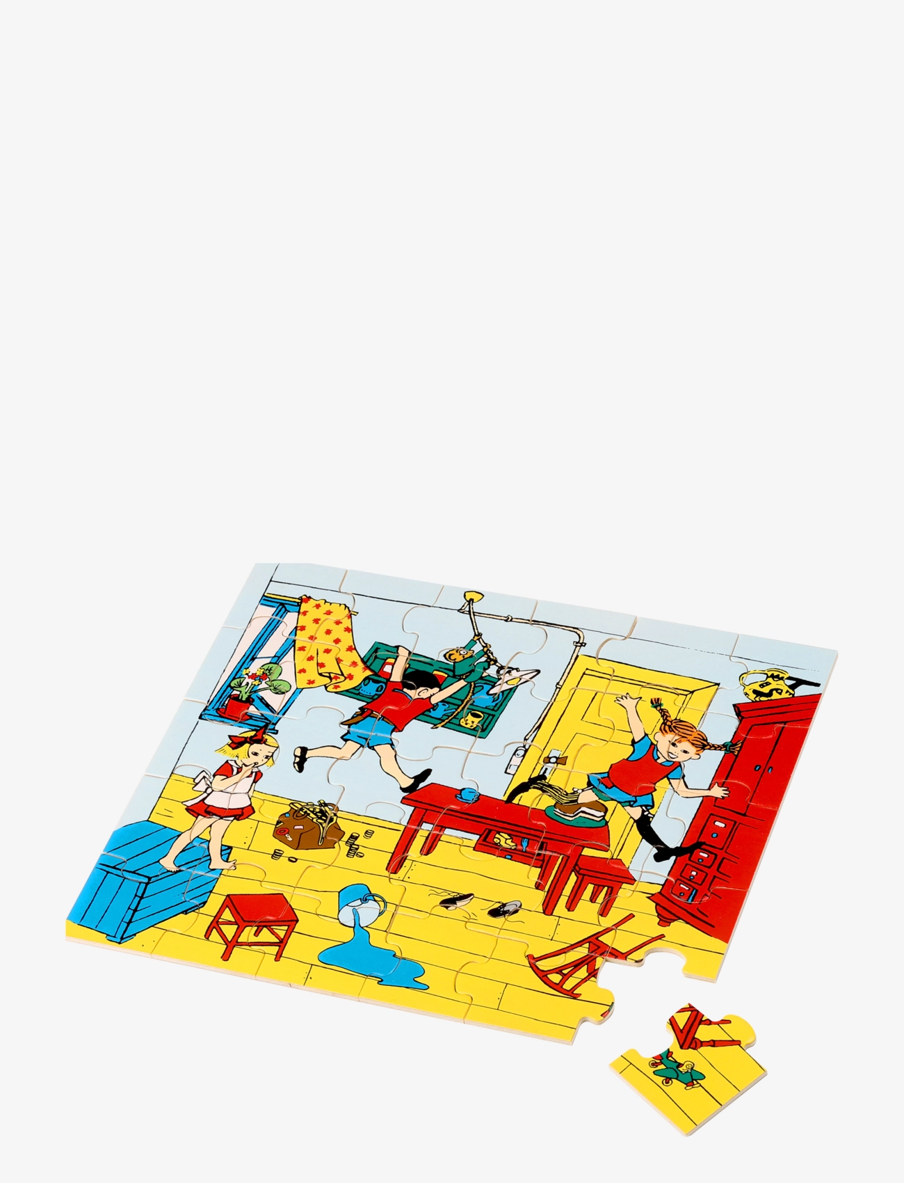 Pippi Långstrump PIPPI PUSSEL TRÄPUSSEL 30 BITA - 4 for 3 - MULTI / multi