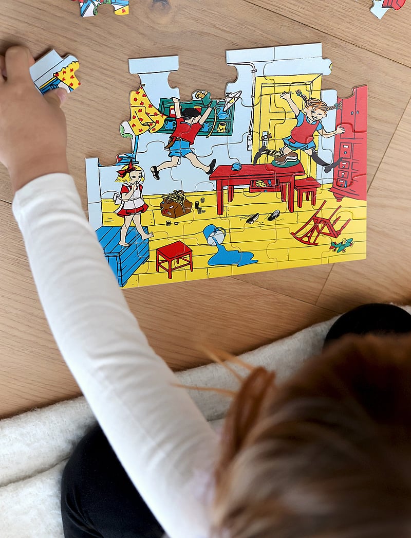 Micki Leksaker Pippi Pussel TrÄpussel 30 Bita – träpussel – shoppa