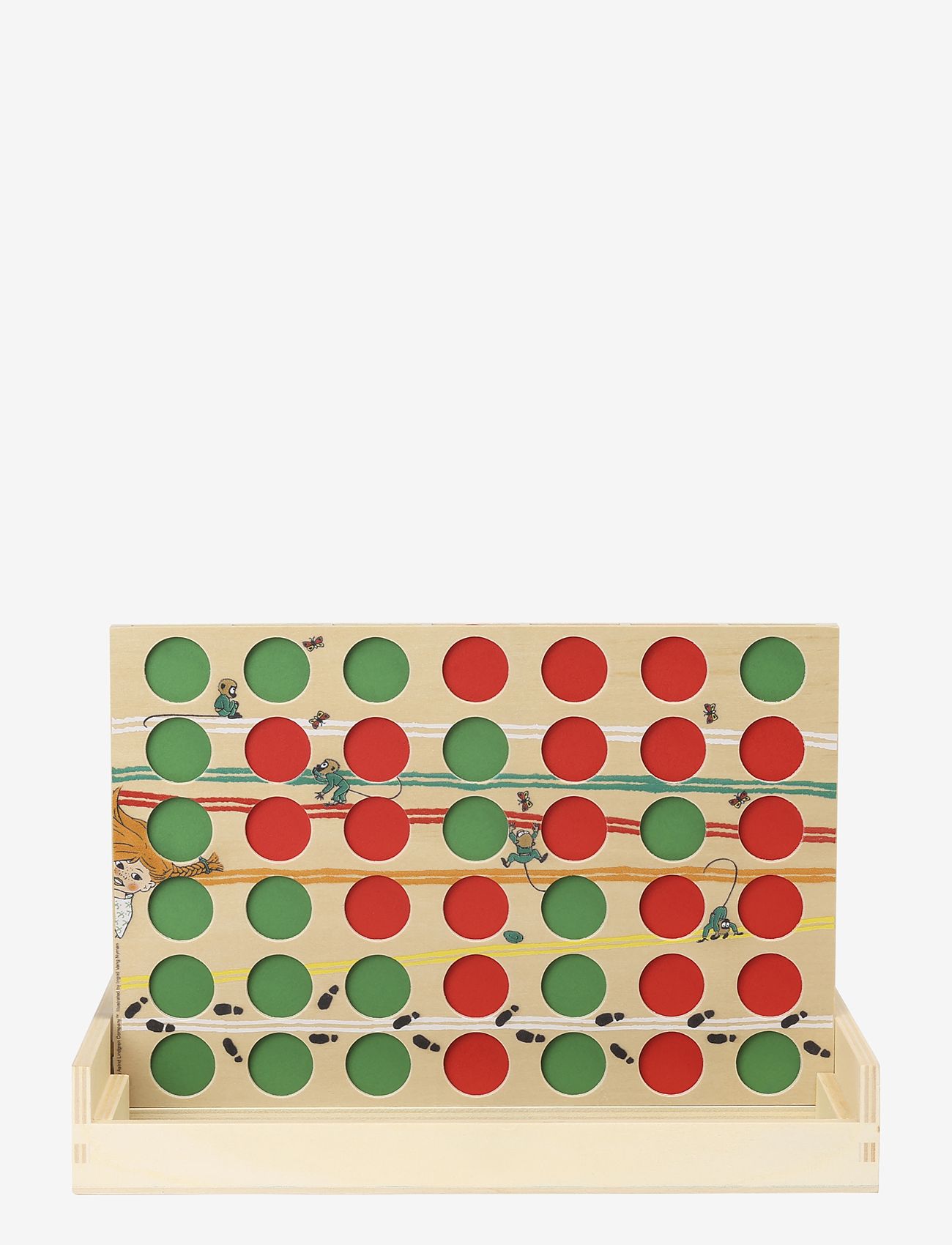 Pippi Langstrømpe - PIPPI BARNSPEL FYRA I RAD - multi - 3