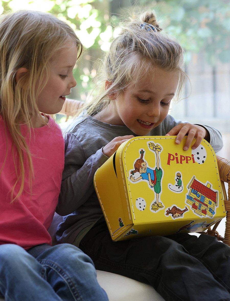 Pippi Langstrømpe - PIPPI PAPPVÄSKA 25 CM - rejse - multi - 0