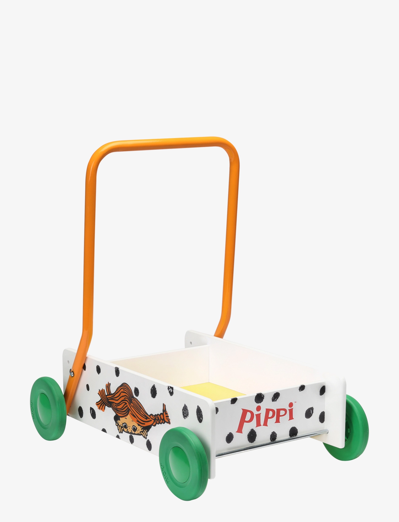 Pippi Långstrump PIPPI LÄRA GÅ VAGN PRICKIG - Lära-gå-vagnar - WHITE / white