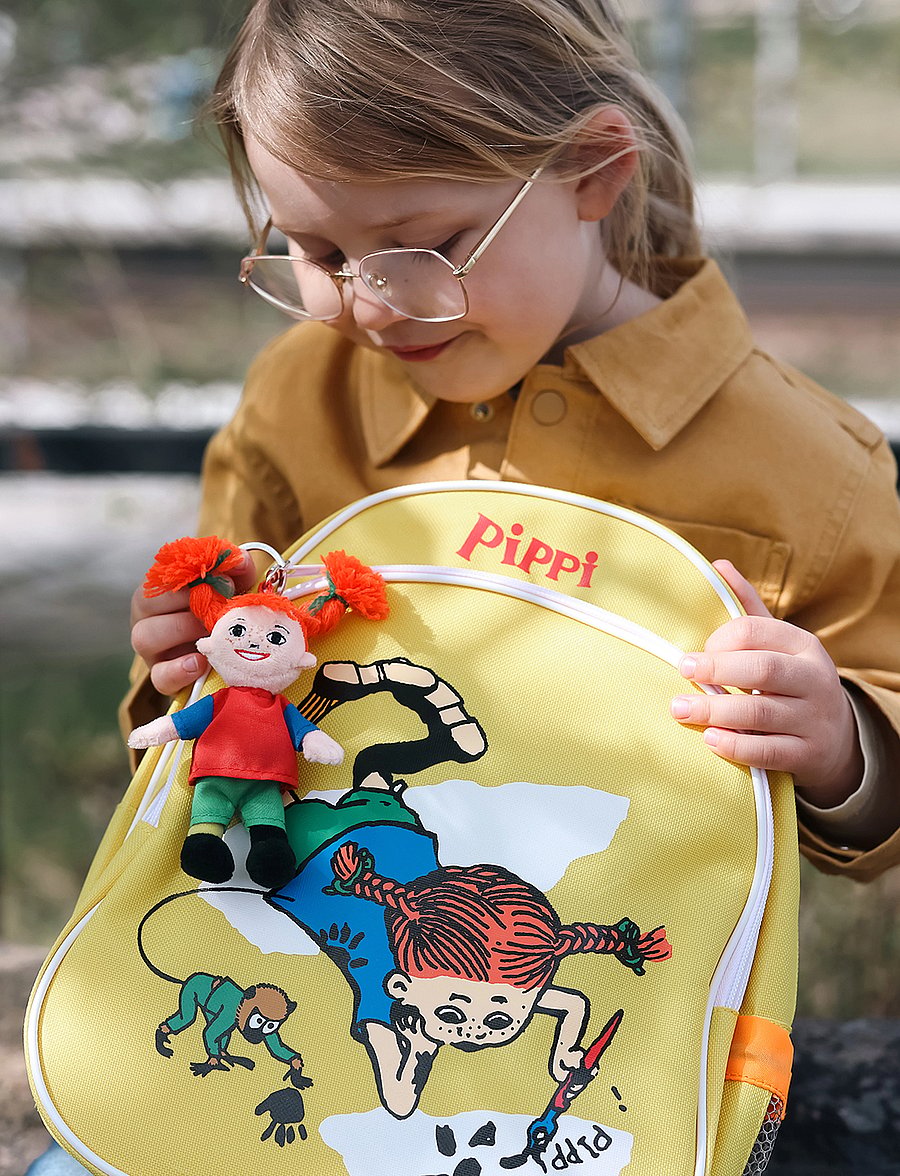 Pippi Langstrømpe - PIPPI MJUK DOCKA M. NYCKELR. - nøkkelringer - multi - 0