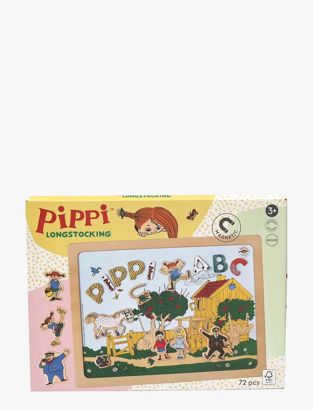 Peppi Pitkätossu - PIPPI MAGNETIC BOARD - stickers - multi - 3