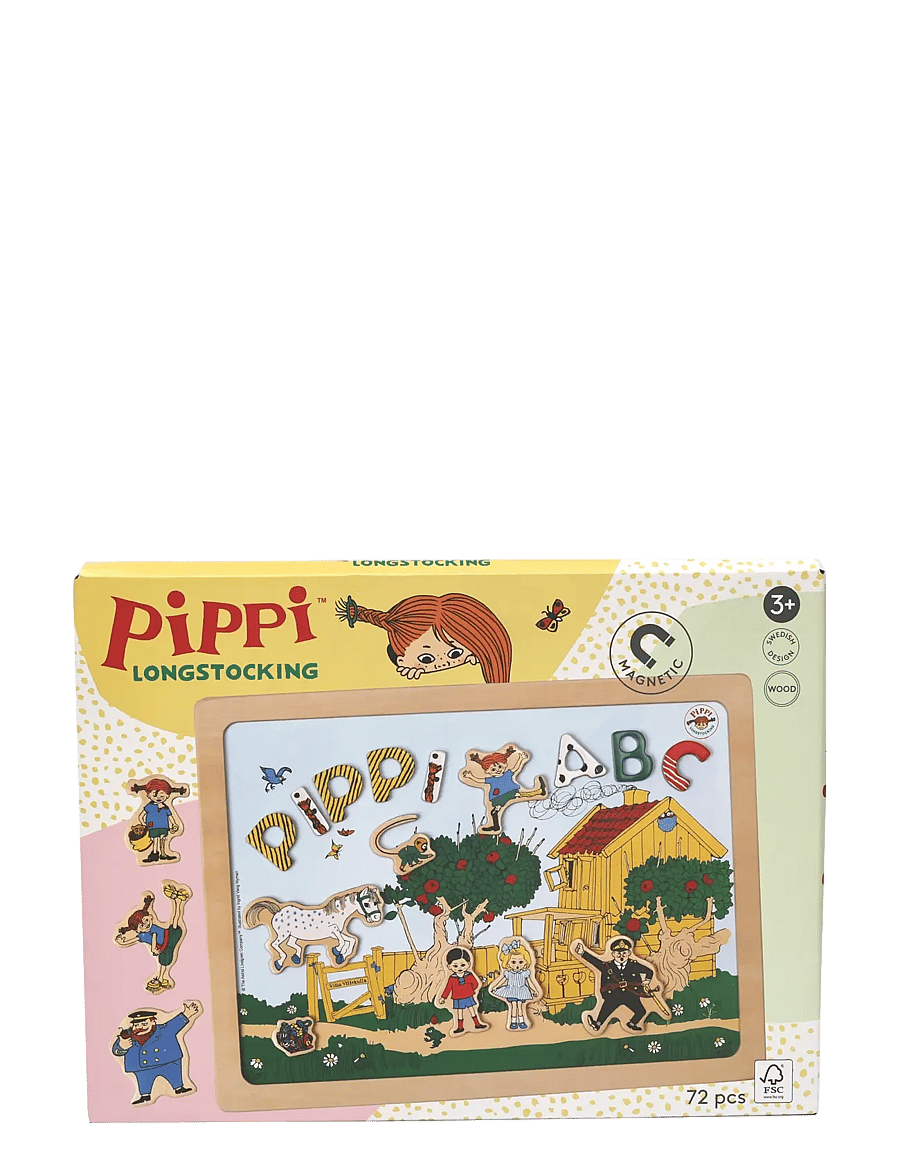 Pippi Långstrump - PIPPI MAGNETIC BOARD - klistermärken - multi - 3