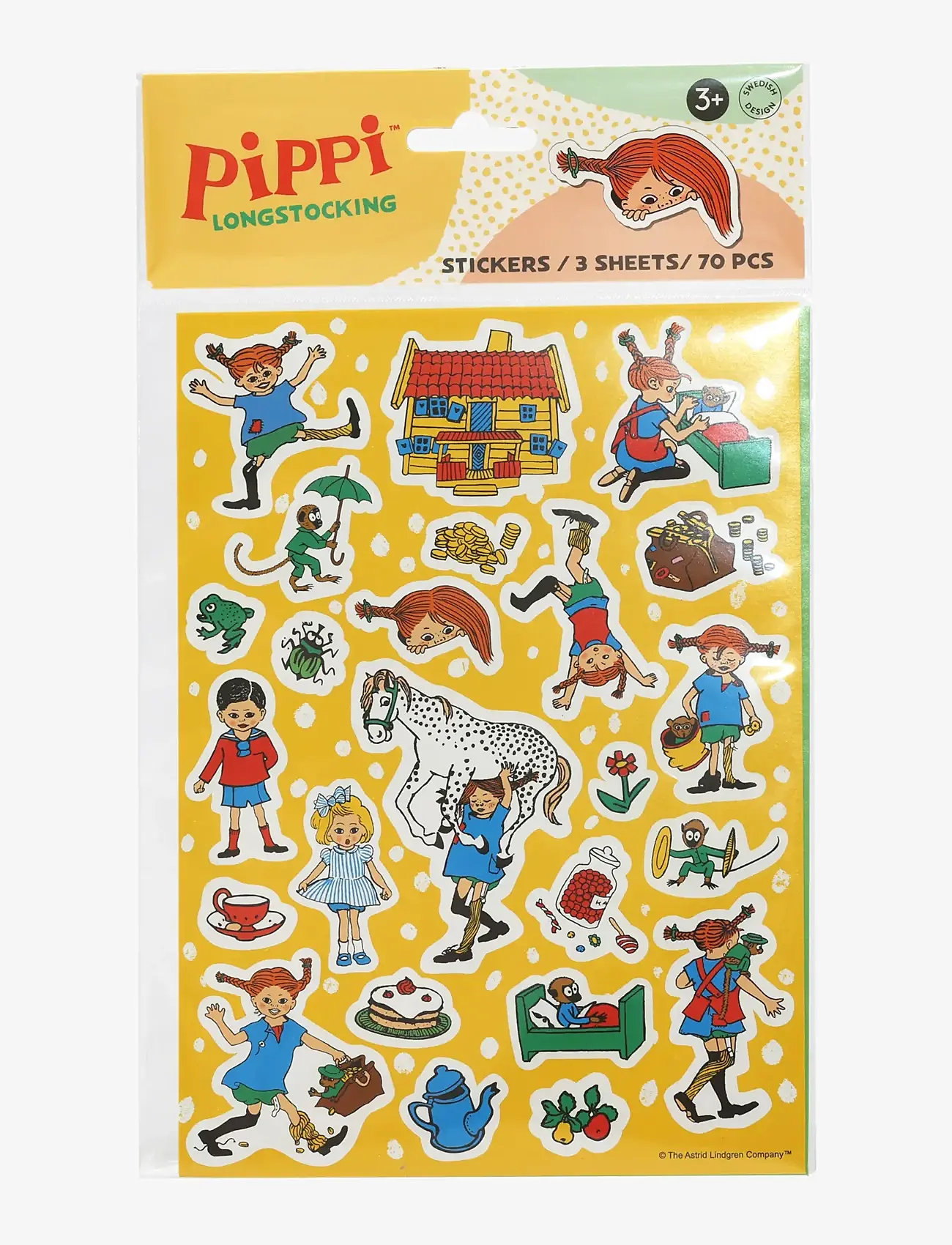 Pippi Langstrømpe - PIPPI KLISTERMÄRKEN - stickers - multi - 1