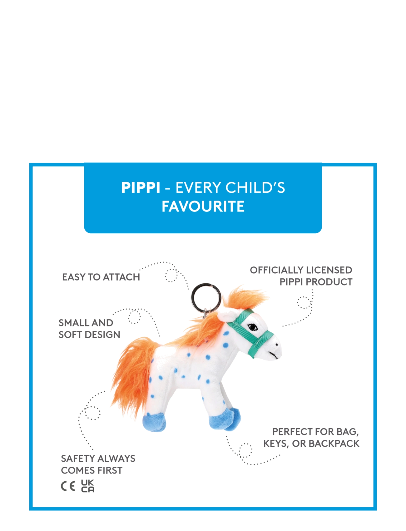 Pippi Langstrømpe - LILLA GUBBEN MED NØGLERING - tasketilbehør - multi - 2