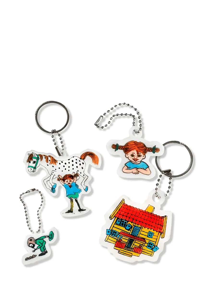 Micki Leksaker - PIPPI NYCKELRING KRYMPFILM - nyckelringar - multi - 1