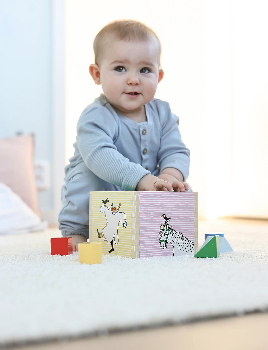 Micki Leksaker - PIPPI PLOCKLÅDA - plocklådor - multi - 0
