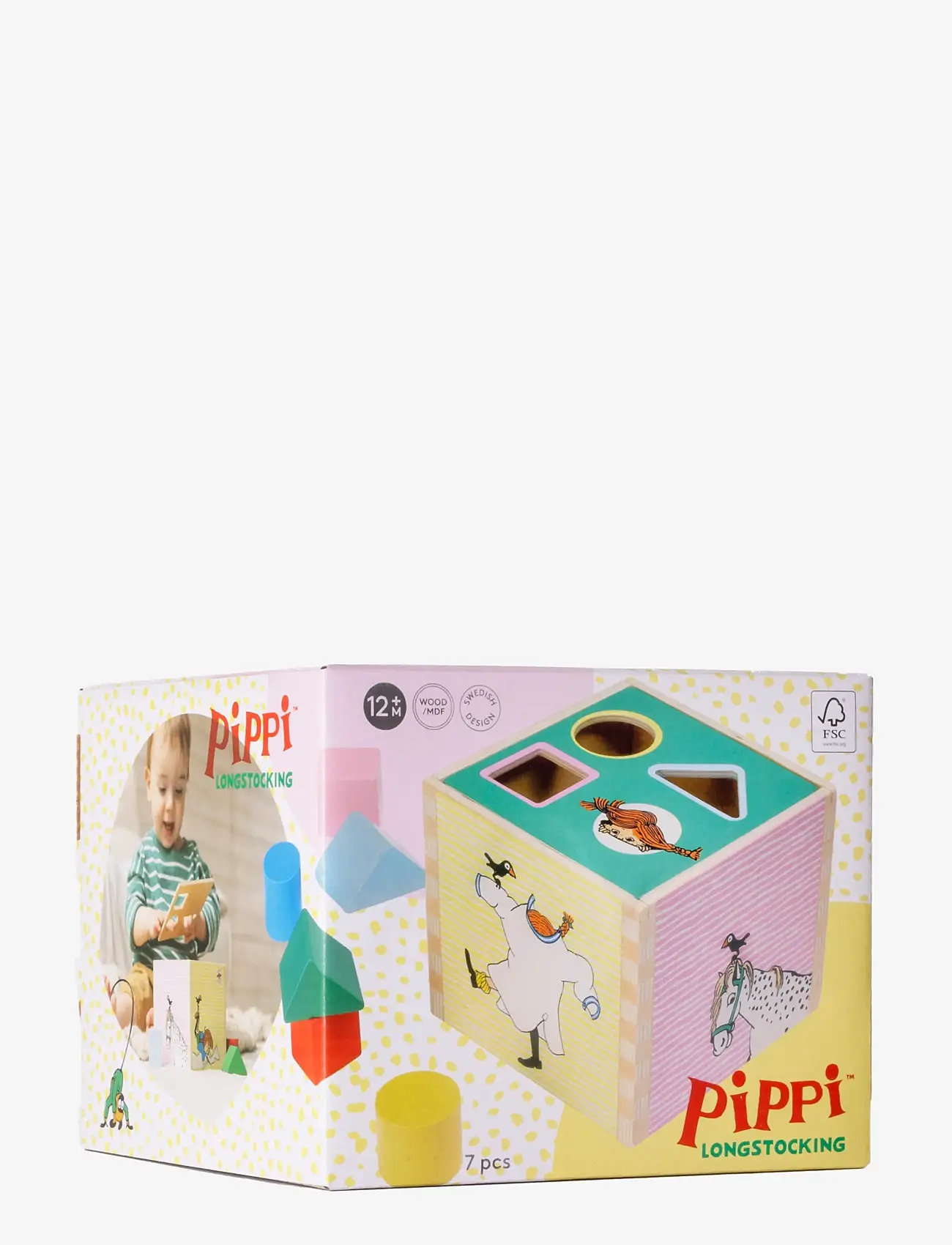 Micki Leksaker - PIPPI PLOCKLÅDA - laveste priser - multi - 2