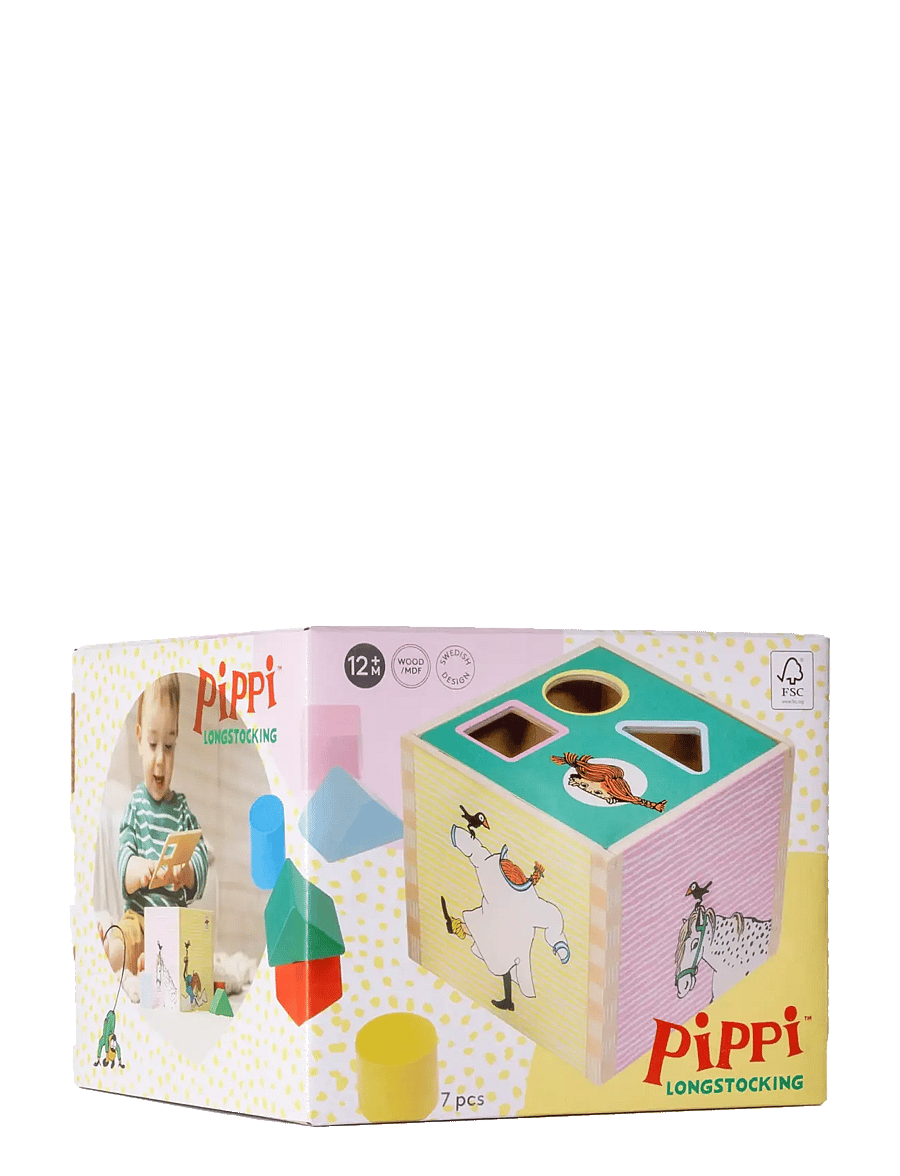 Micki Leksaker - PIPPI PLOCKLÅDA - plocklådor - multi - 3