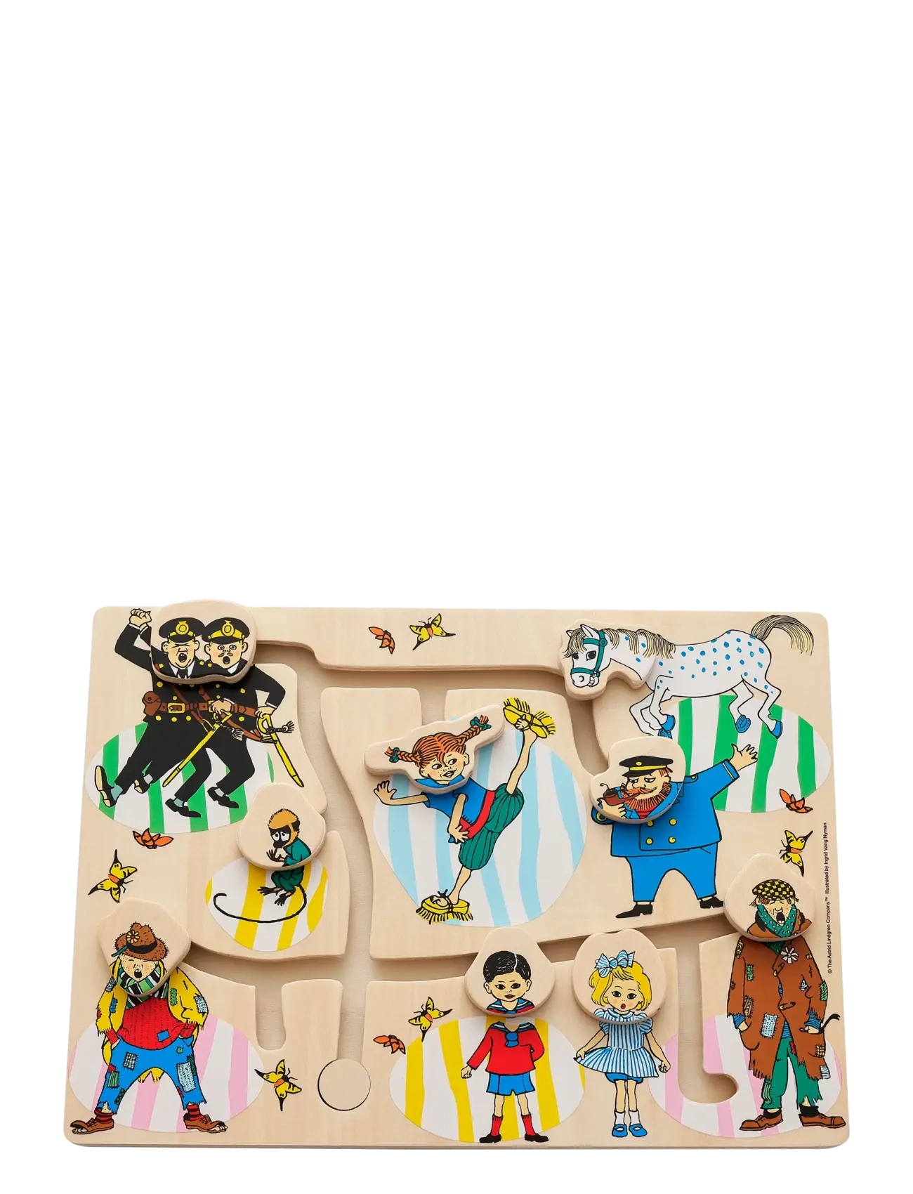 Micki Leksaker PIPPI LABYRINT-PUSSEL - Inspiration - MULTI / multi