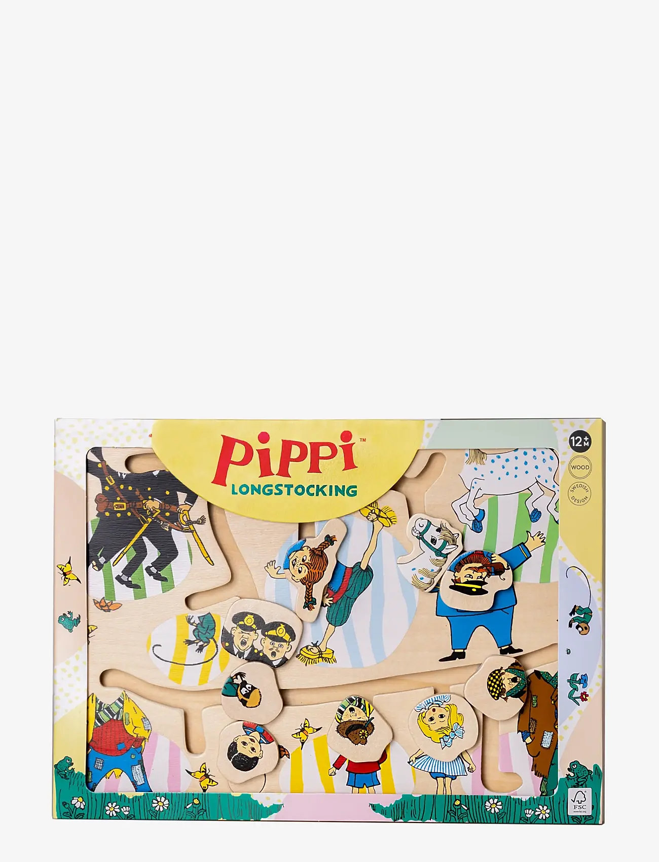 Micki Leksaker - PIPPI LABYRINT-PUSSEL - laveste priser - multi - 1