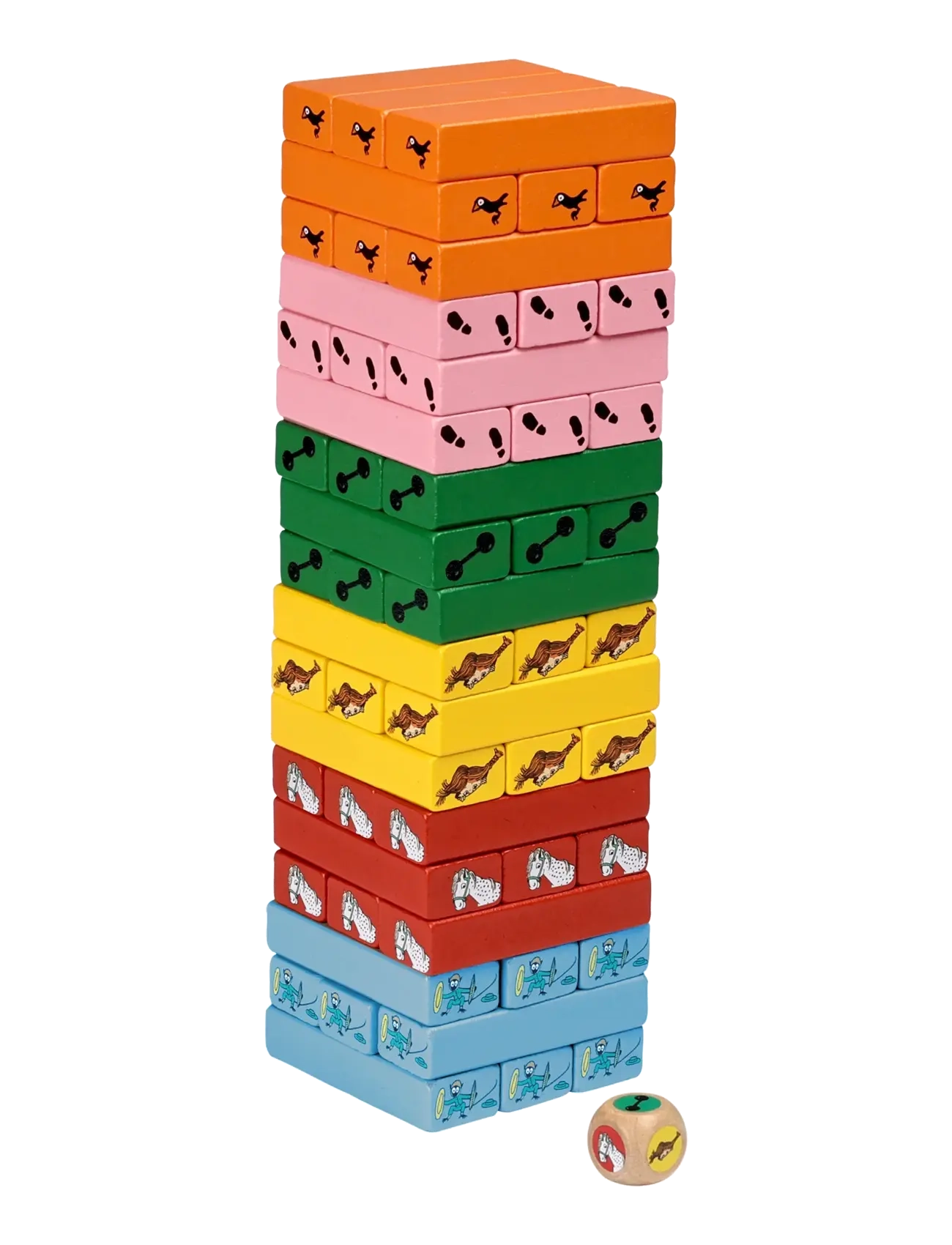 Micki Leksaker PIPPI BARNSPEL TORNSPEL - Leksaker - MULTI / orange