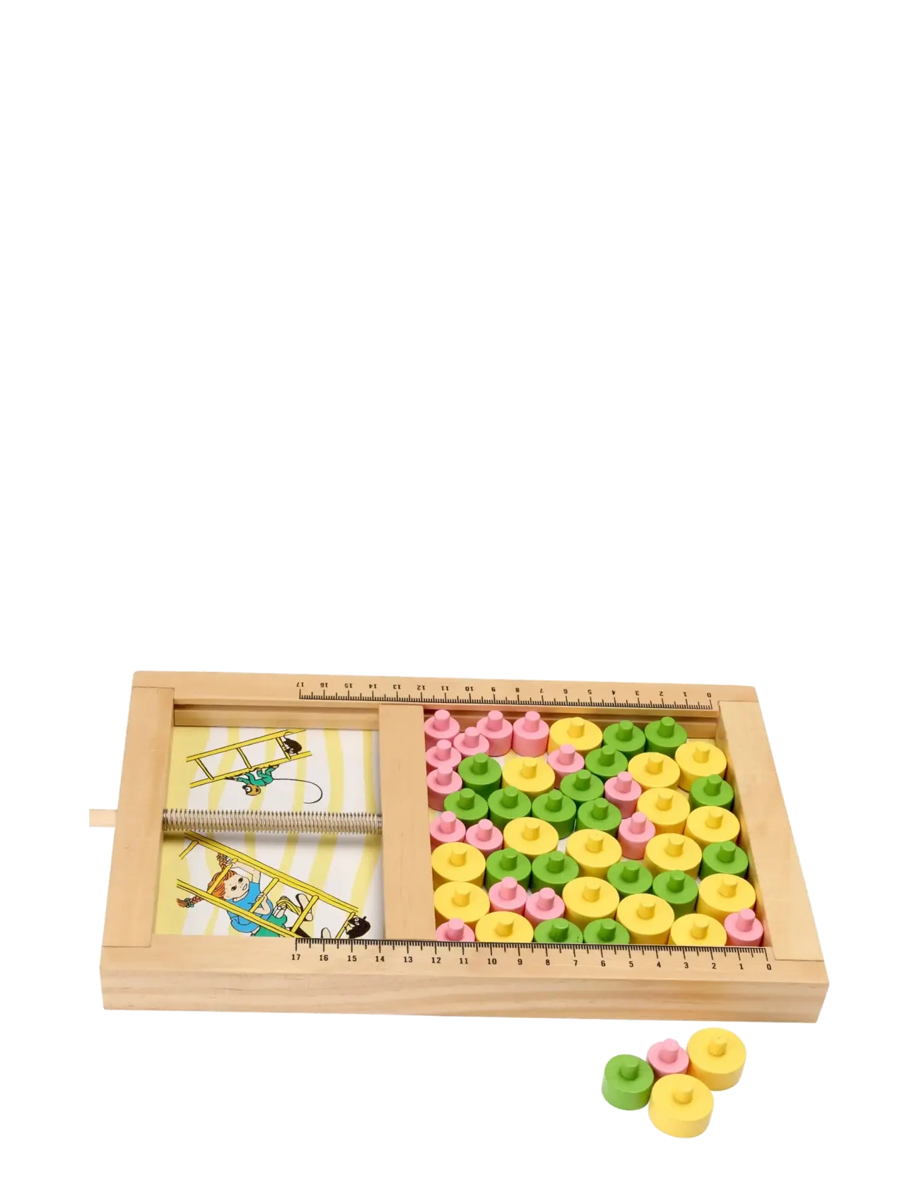 Micki Leksaker PIPPI BARNSPEL PANGPLOCK - Pussel & Spel - MULTI / beige