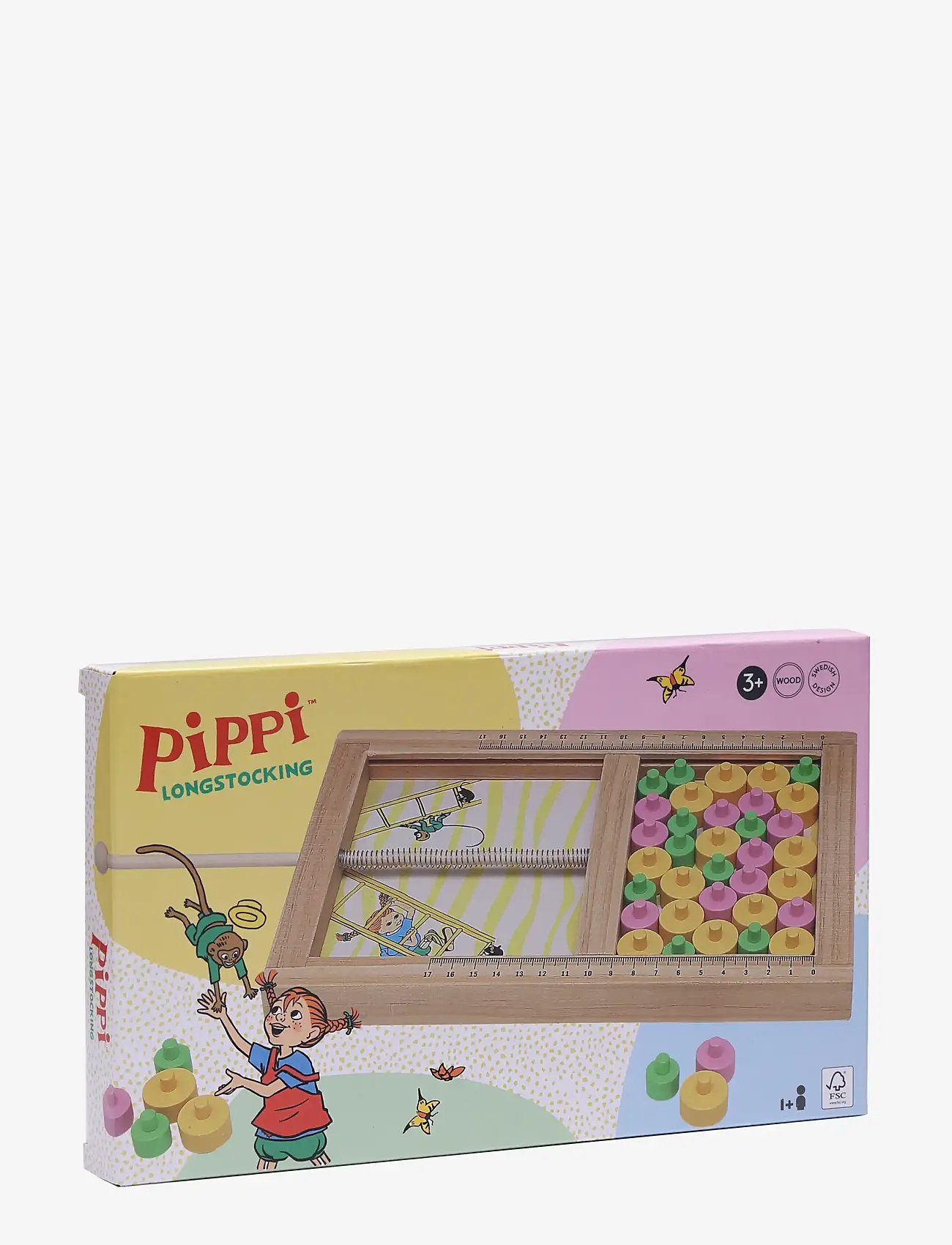 Micki Leksaker - PIPPI BARNSPEL PANGPLOCK - brætspil - multi - 2