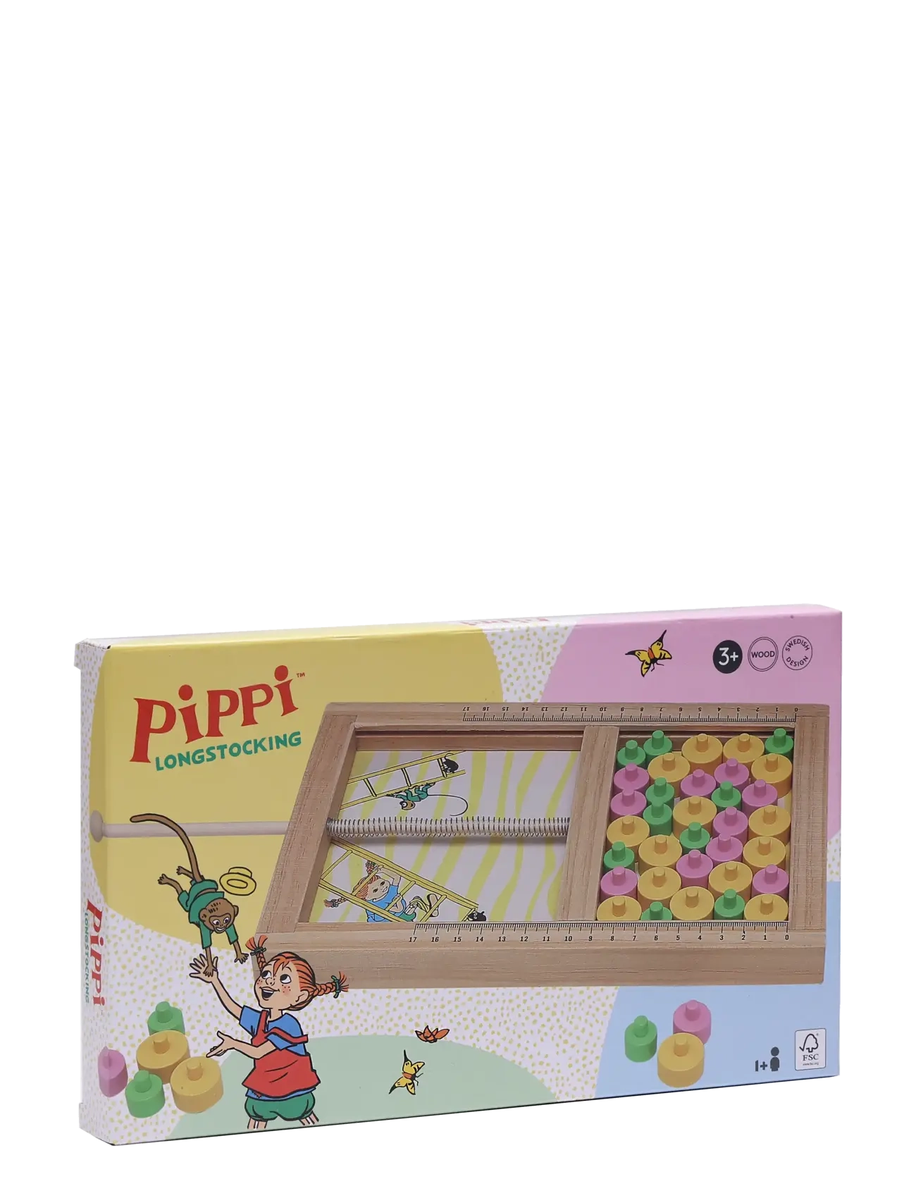 Micki Leksaker - PIPPI BARNSPEL PANGPLOCK - borðspil - multi - 2