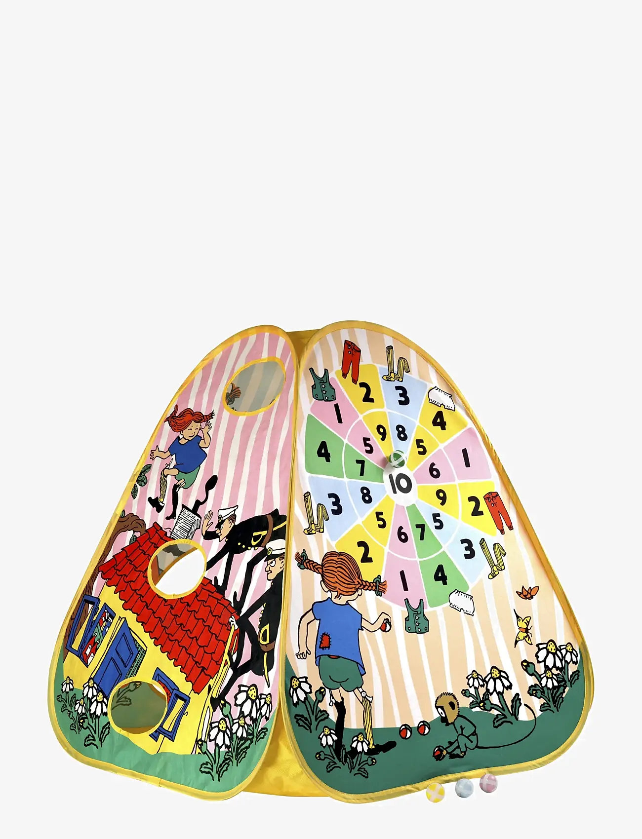 Pippi Langstrømpe - PIPPI AKTIVITETSTÄLT POP-UP - legetelte & -tunneler - multi - 2