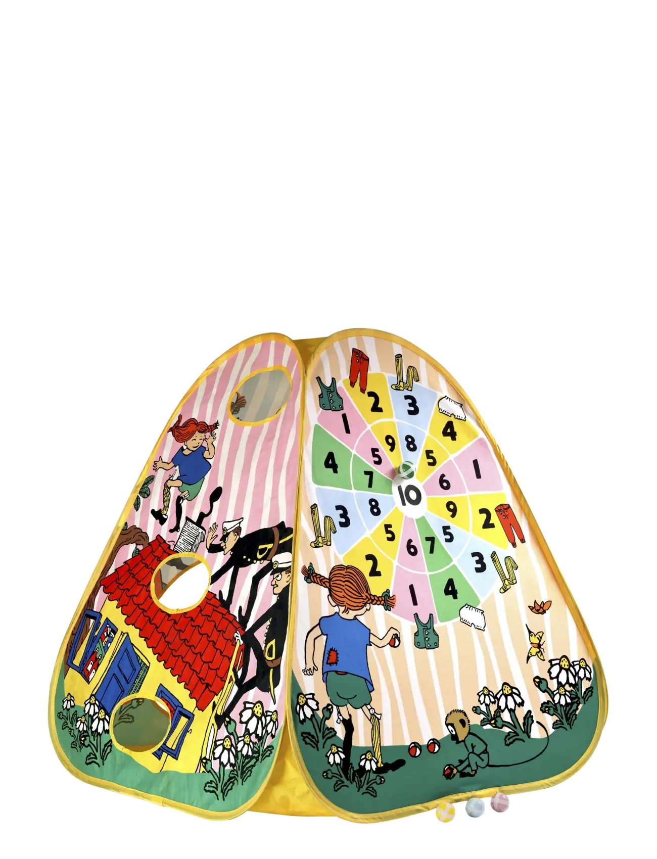 Peppi Pitkätossu - PIPPI AKTIVITETSTÄLT POP-UP - leikkiteltat - multi - 2