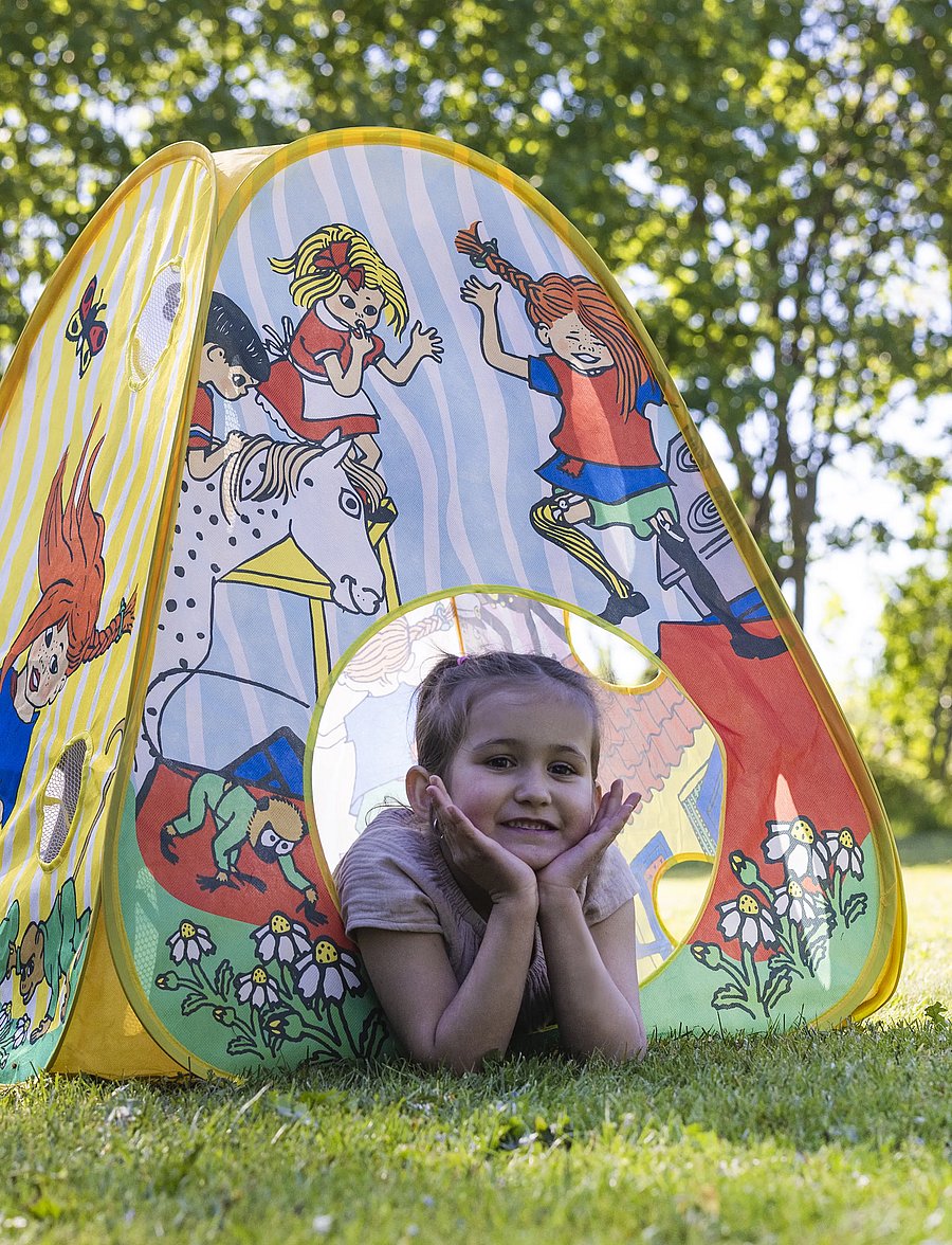 Peppi Pitkätossu - PIPPI AKTIVITETSTÄLT POP-UP - leikkiteltat - multi - 0