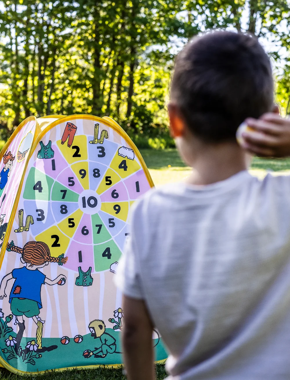 Pippi Långstrump - PIPPI AKTIVITETSTÄLT POP-UP - lektält & lektunnlar - multi - 3