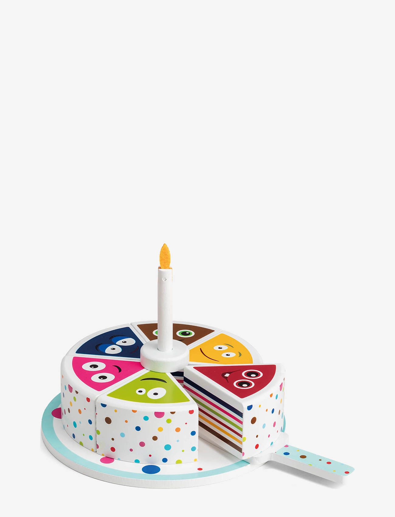 Babblarna - BABBLARNA TÅRTA I TRÄ - leksaksmat & leksakstårtor - multi - 1