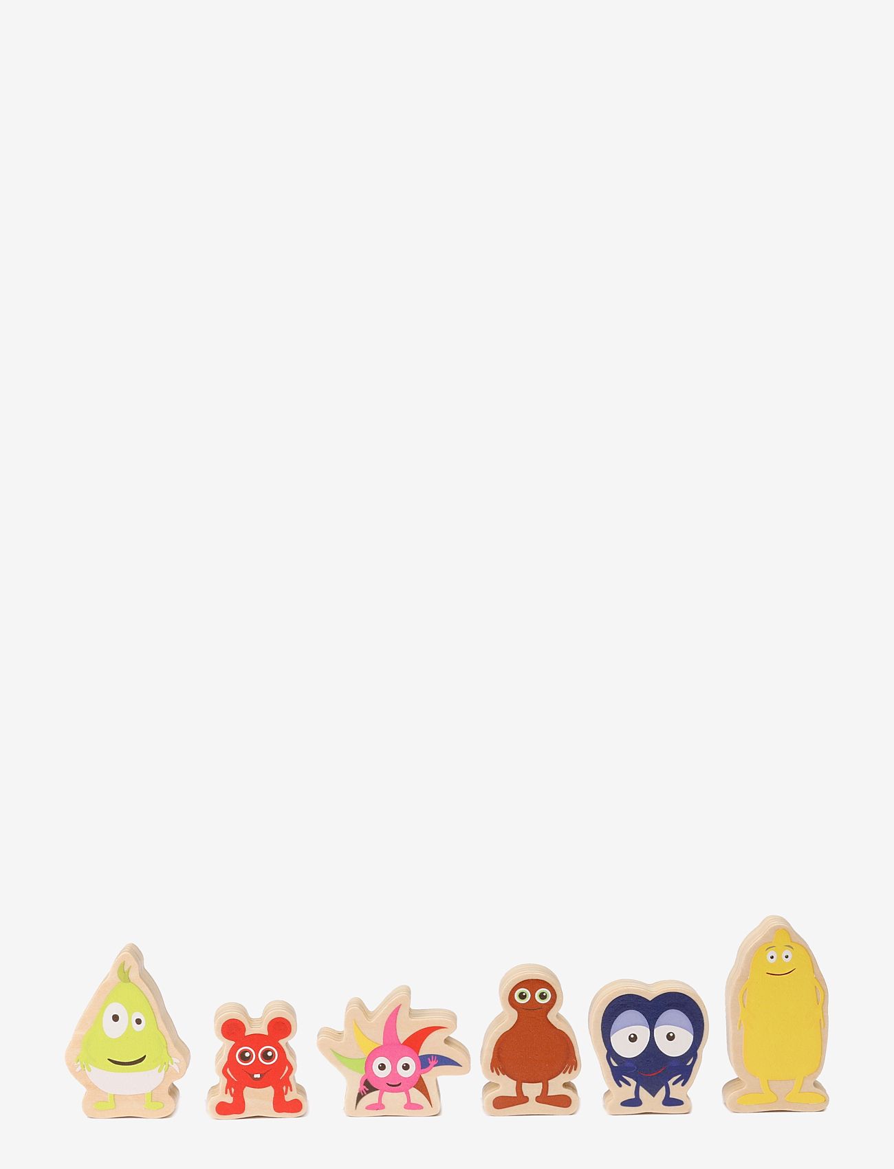 Babblarna - BABBLARNA TRÄFIGURER 6ST - træfigurer - multi - 0