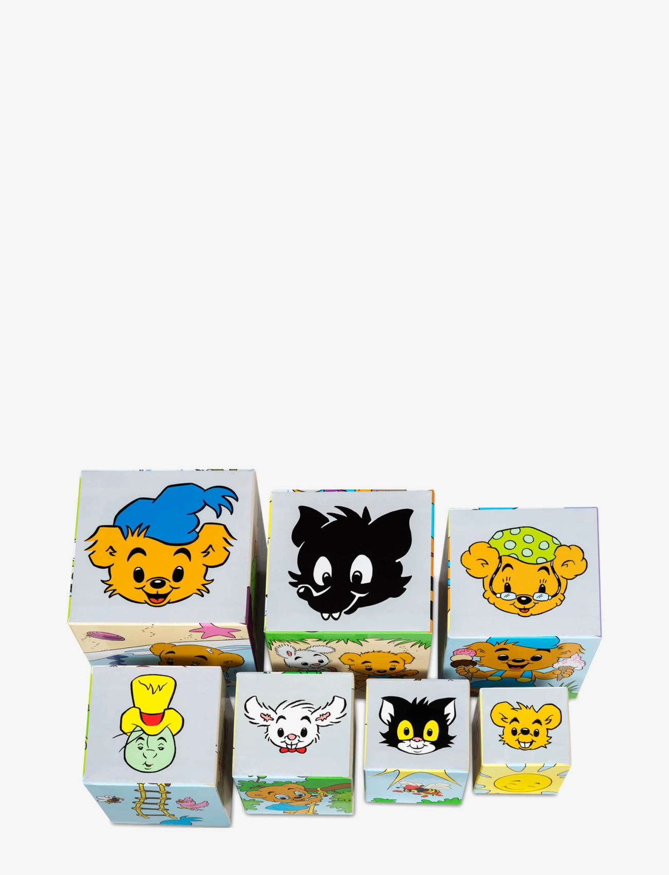 Bamse - BAMSE STAPELKLOSSAR ÅRSTIDER - stapelbare blokk - multi - 3