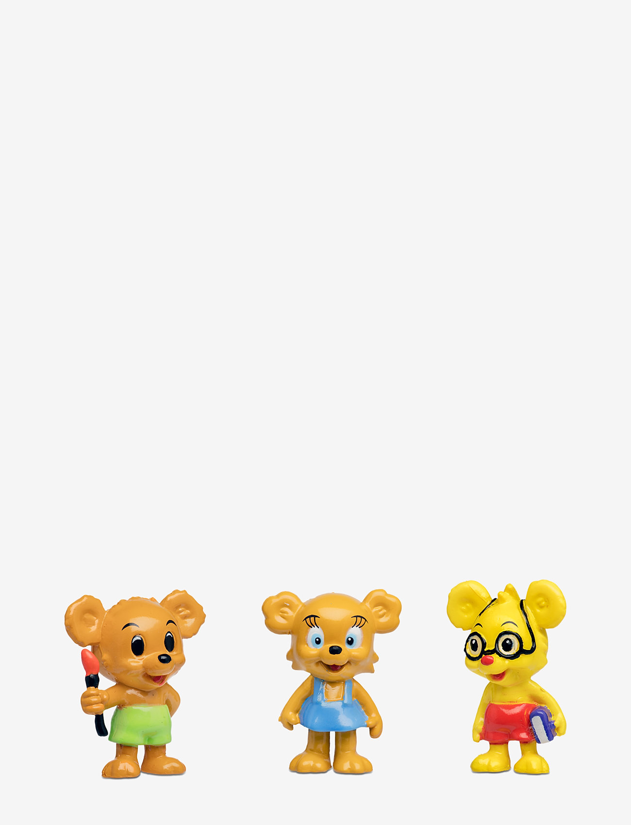 Bamse - NALLE-MAJA,BRUM&TEDDY FIGURSET - movies & fairy tale characters - multi - 1
