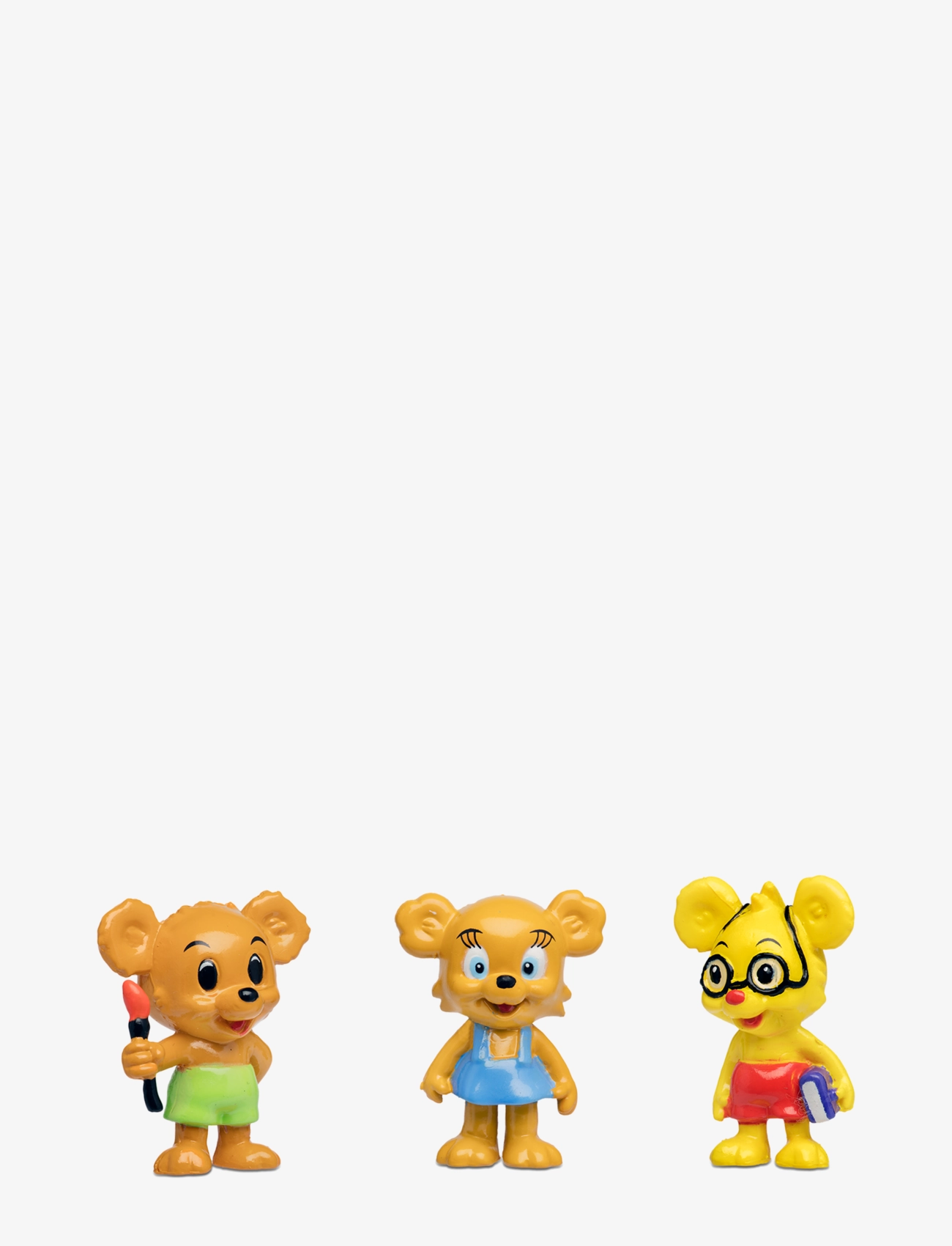 Micki Leksaker NALLE-MAJA,BRUM&TEDDY FIGURSET - Legetøj - MULTI / multi