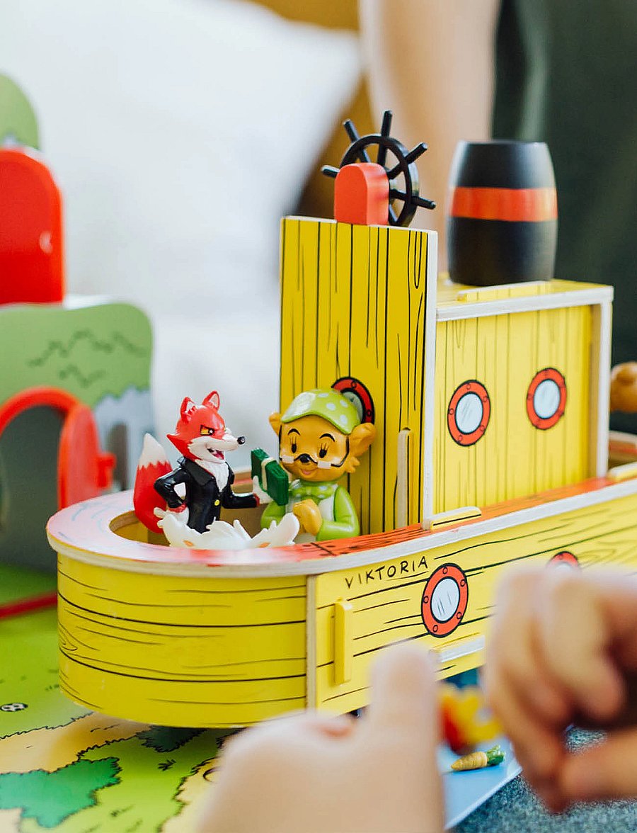 Bamse - REINARD & KRÖSUS FIGURSET - kvikmynda- og ævintýrapersónur - multi - 0