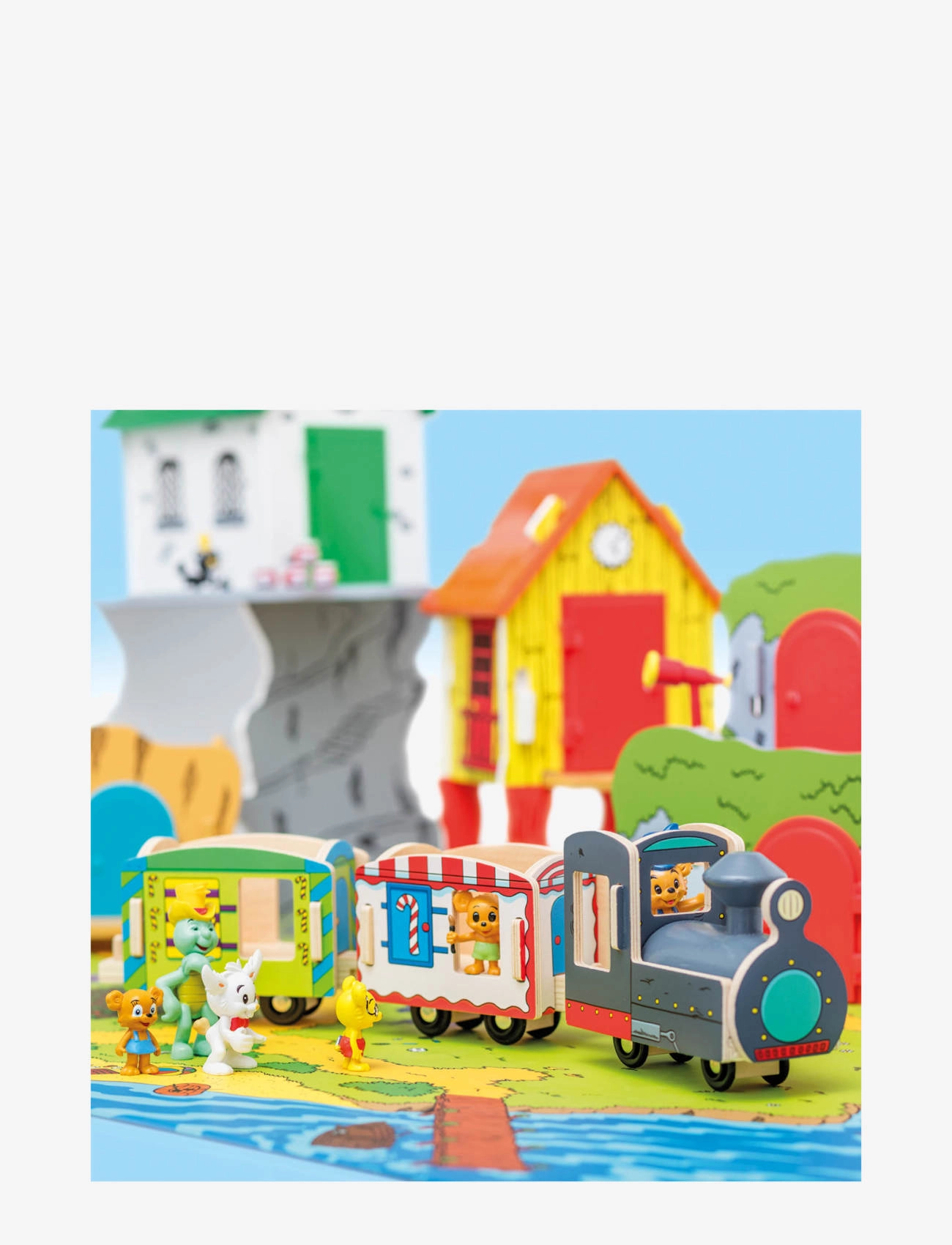 Bamse - BAMSE TRÄTÅGSSET - tog - multi - 4