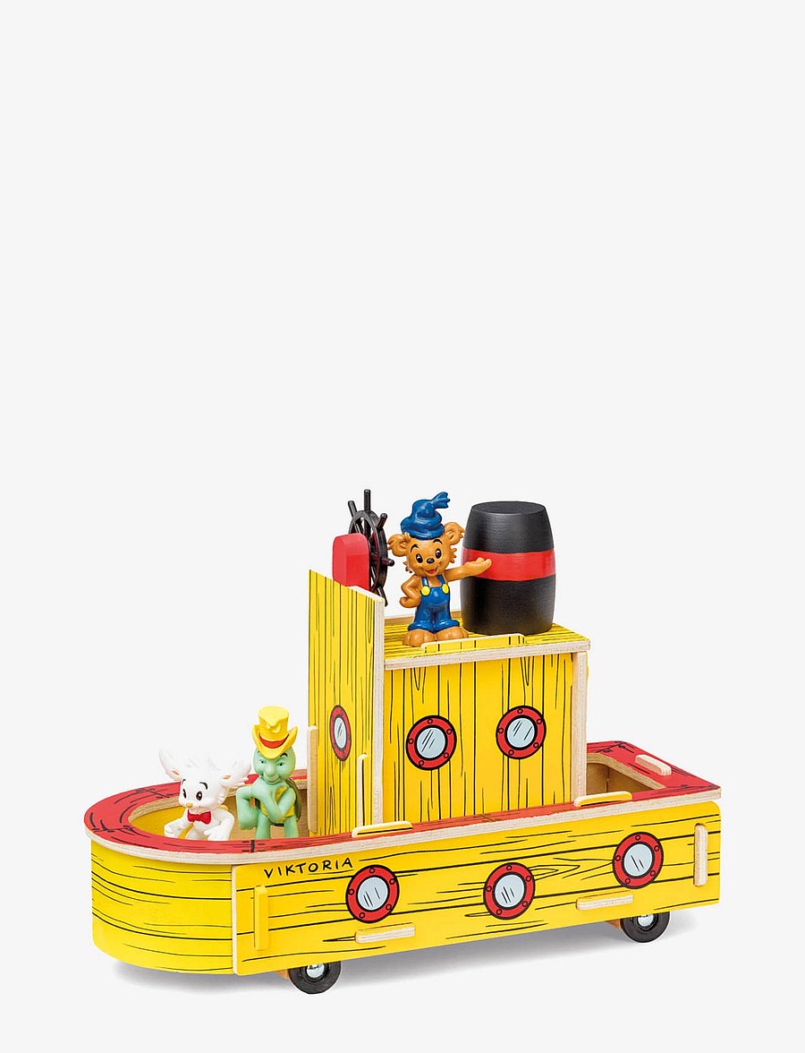 Bamse - BAMSE TRÄBÅT VIKTORIA - leikfangasett - multi - 1