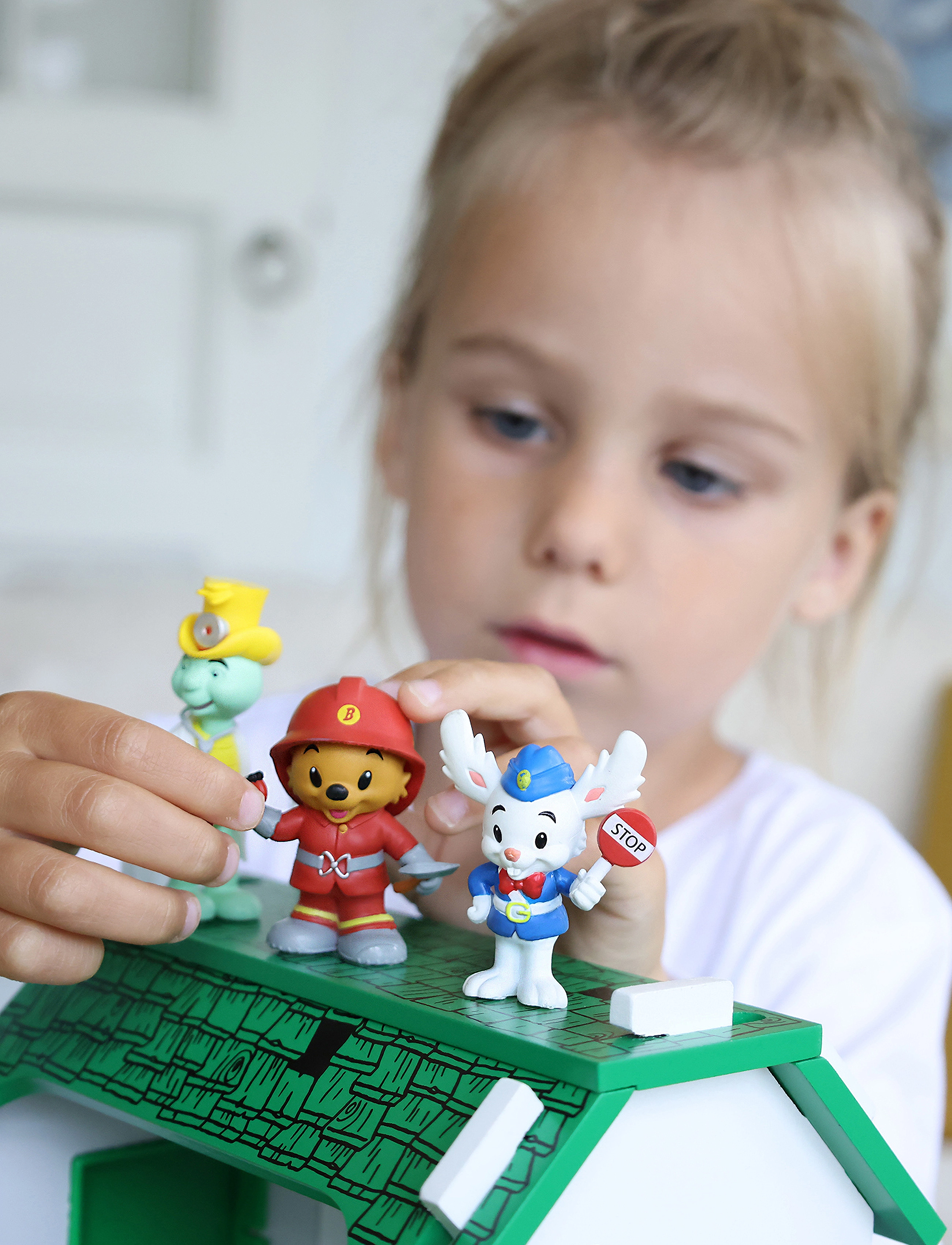 Bamse Bamse Figurset Sos, One Size, Multi/patterned, Legesæt Og Actionfigurer > Legesæt, Børn