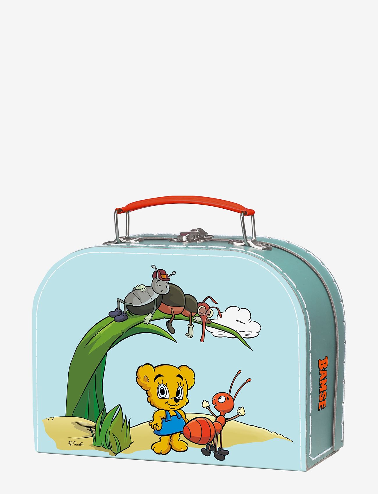 Bamse - BAMSE PAPPVÄSKA TURKOS - rejse - multi - 2
