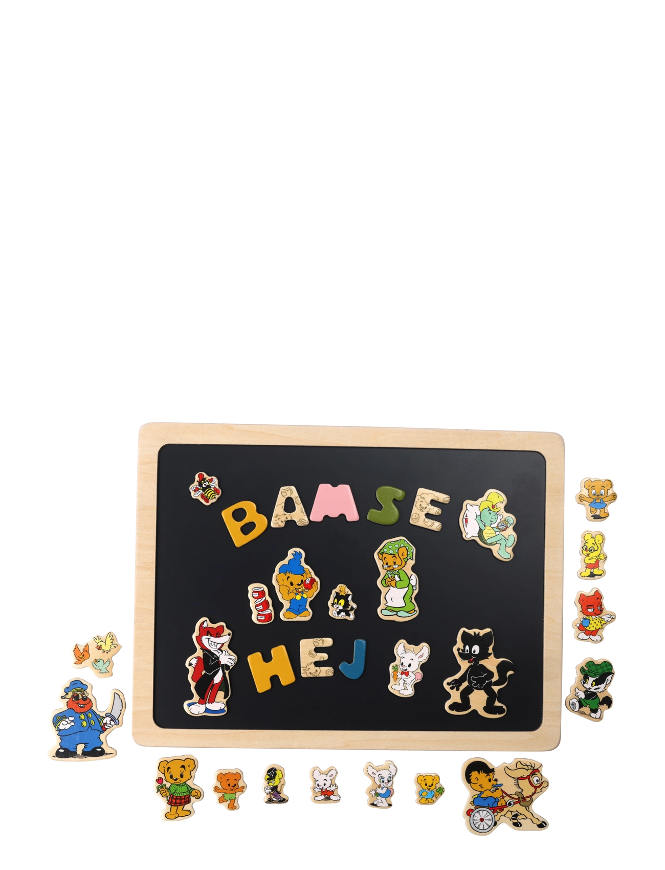 Micki Leksaker - BAMSE MAGNETIC BOARD - klistermærker - multi - 1