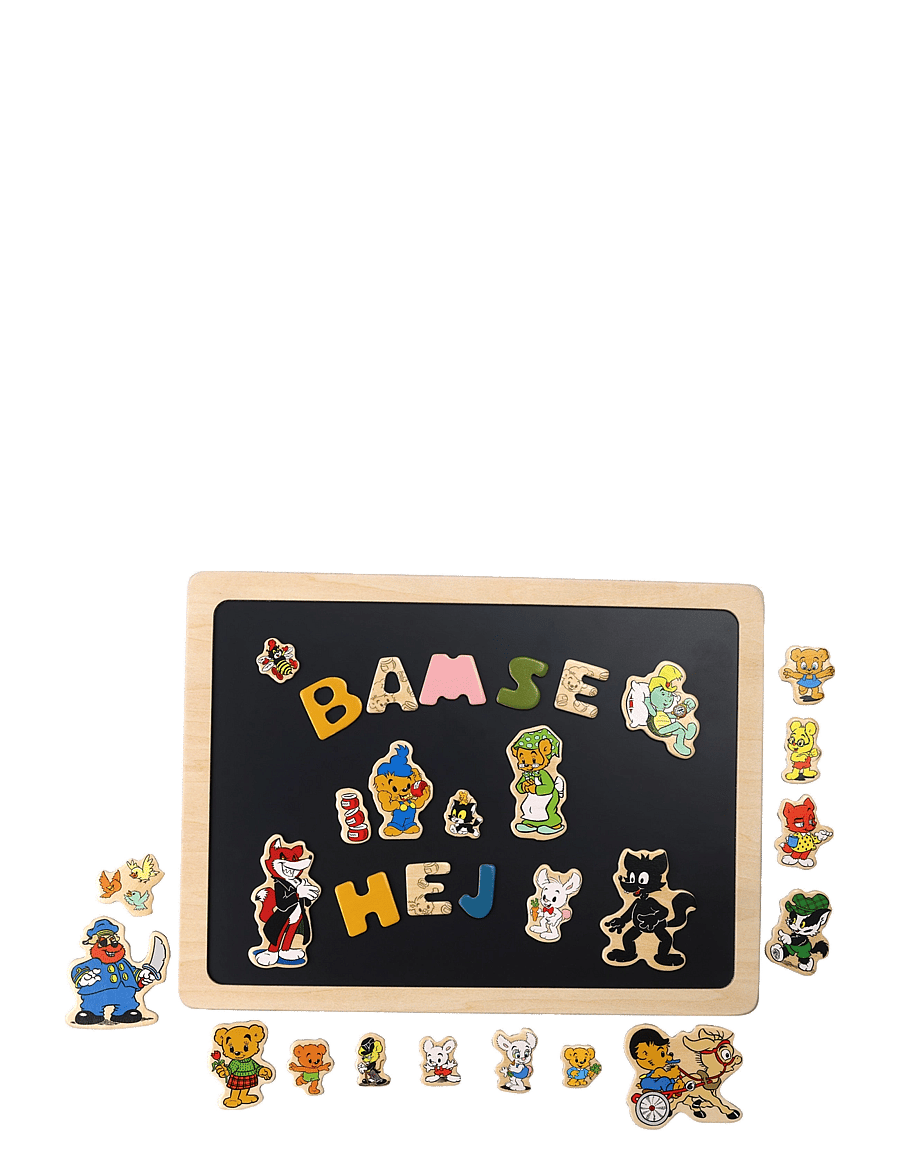 Bamse - BAMSE MAGNETTAVLA - klistermärken - multi - 2