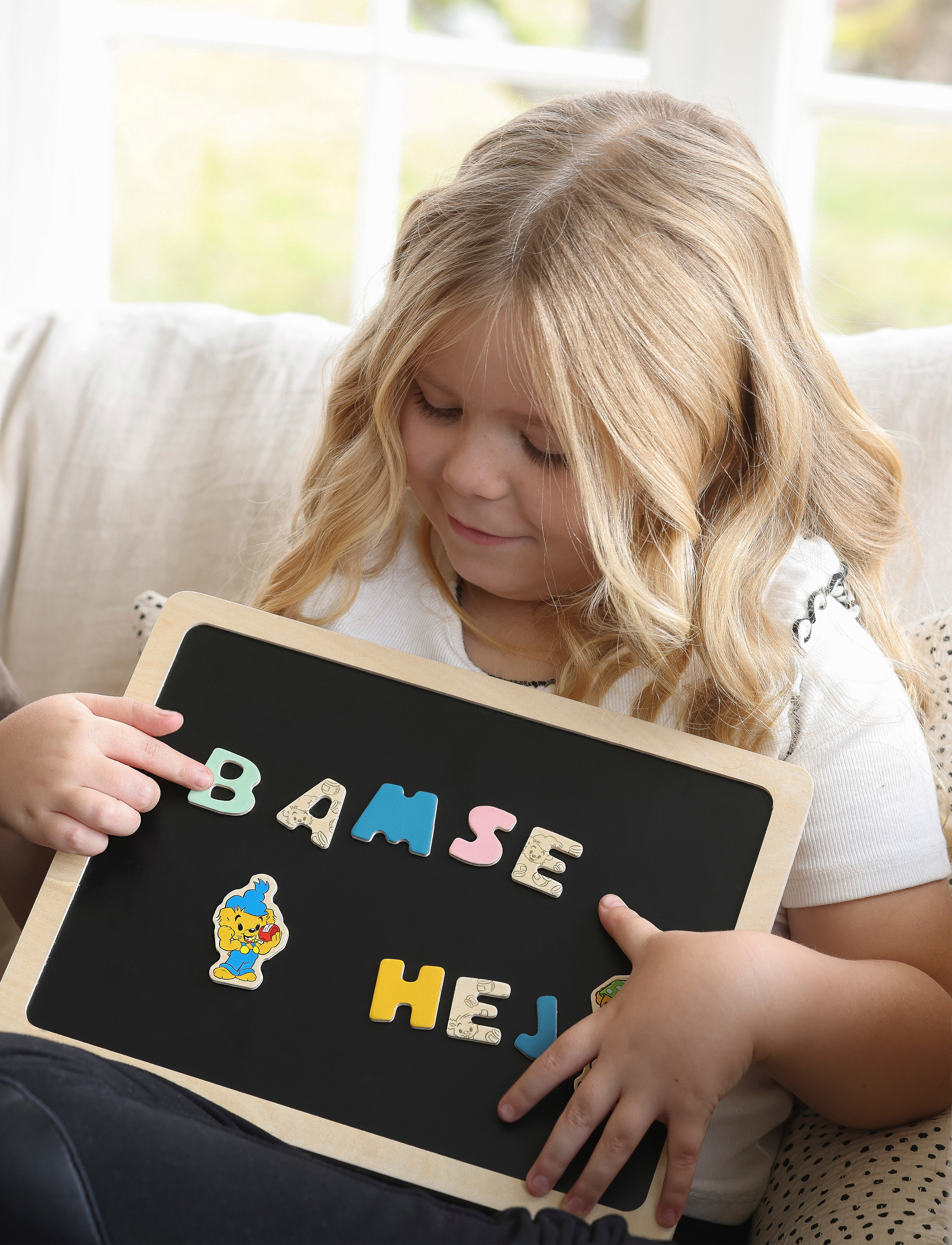 Micki Leksaker - BAMSE MAGNETIC BOARD - klistermærker - multi - 4