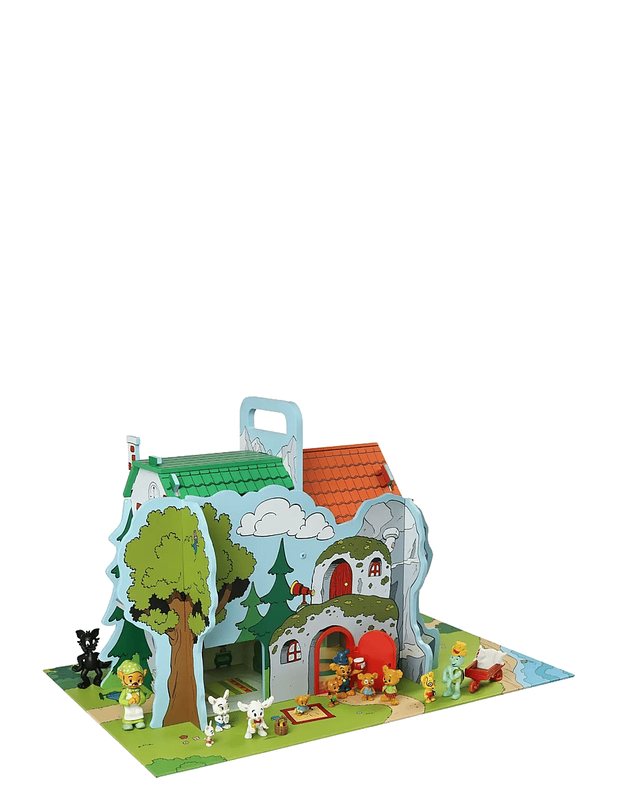 Bamse - LEKVÄRLD BAMSEBYN M. LEKPLATTA - lekset - multi - 1