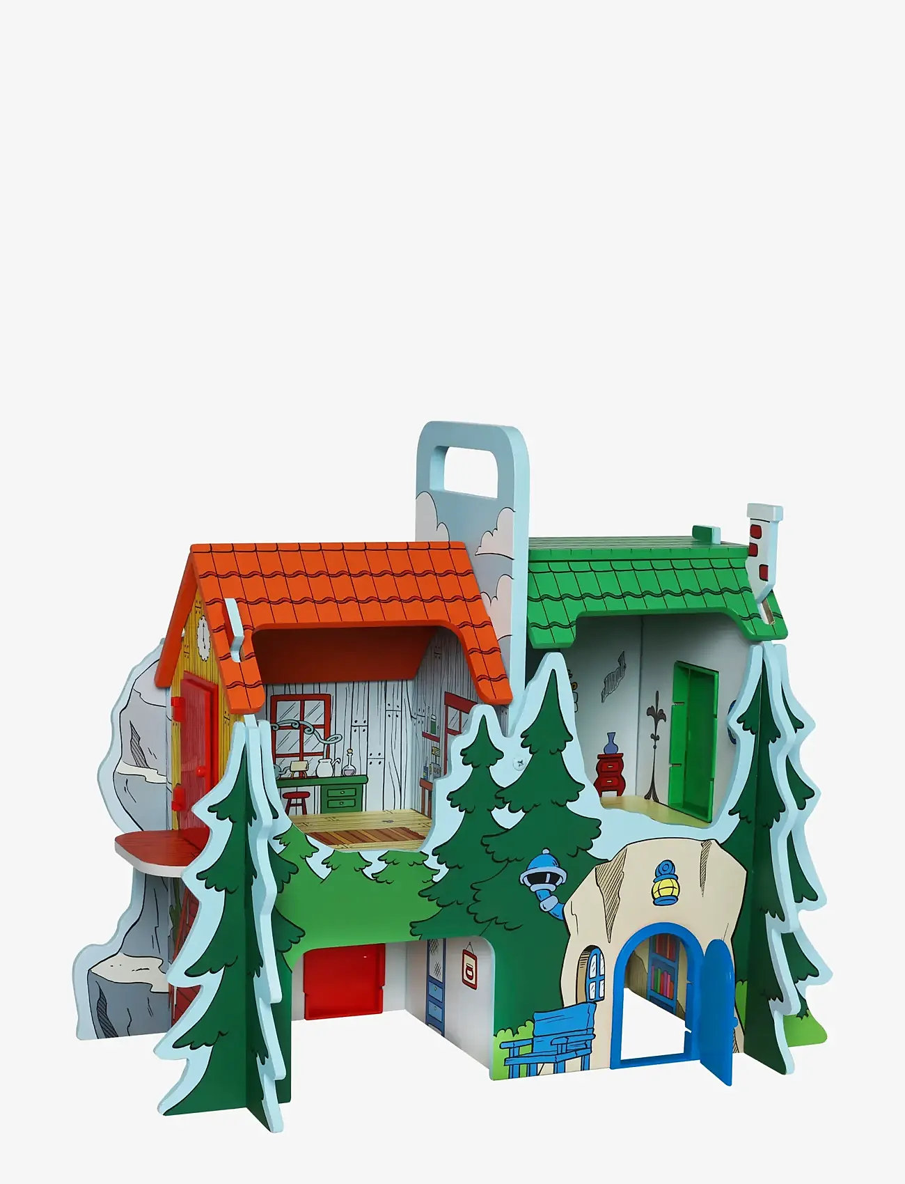 Bamse - LEKVÄRLD BAMSEBYN M. LEKPLATTA - legesæt - multi - 4