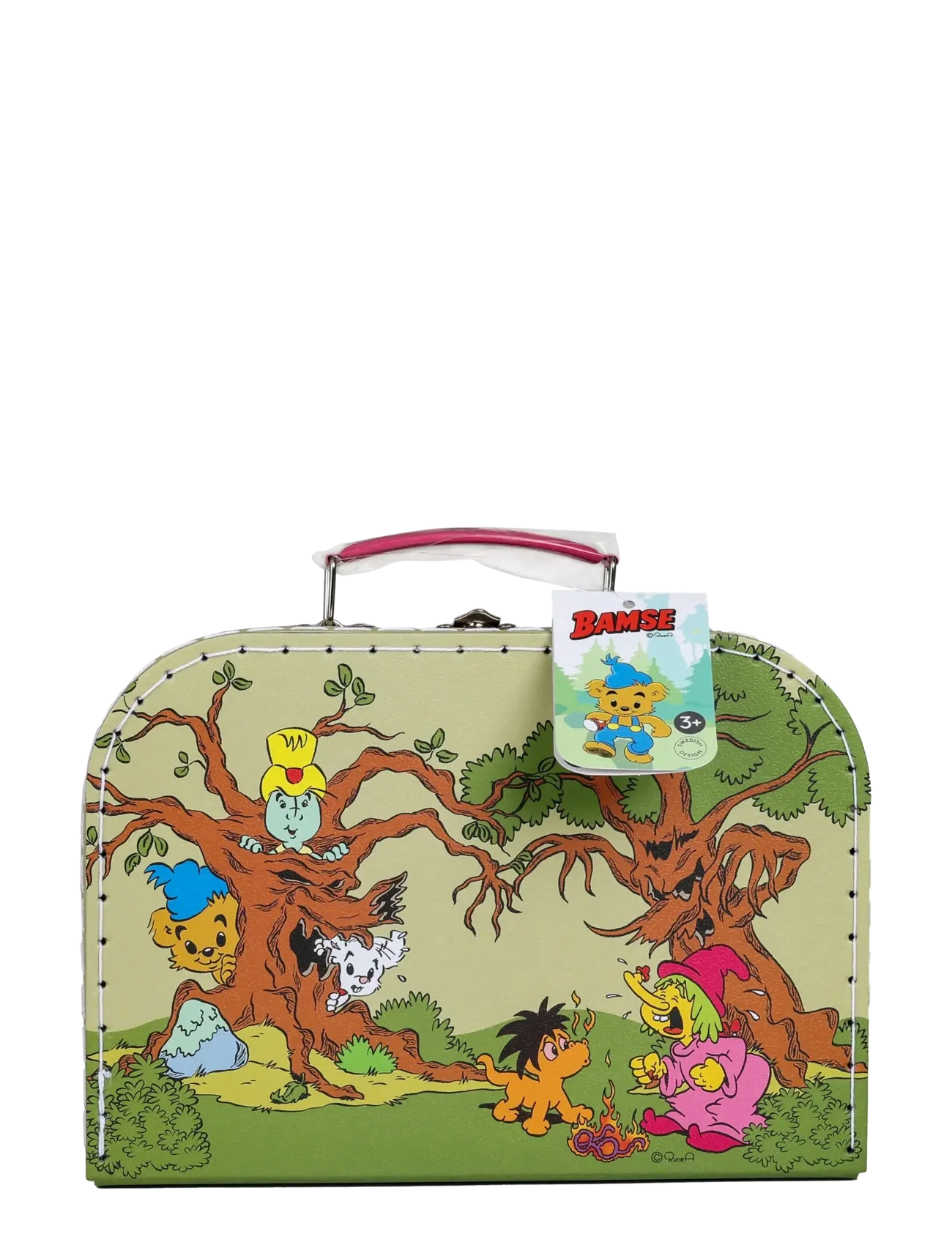 Micki Leksaker - BAMSE PAPPVÄSKA TROLLSKOGEN 25 CM - rejse - multi - 2
