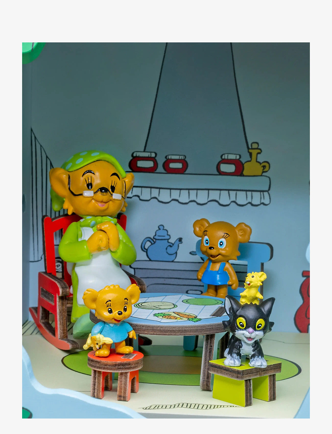 Micki Leksaker - BAMSE DOCKHUSMÖBLER KÖK - tilbehør til dukkehuse - multi - 1
